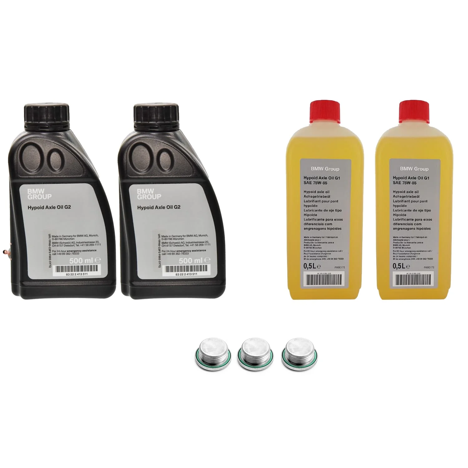 Front and Rear Differential Service kit - BMW / F10 / 535i / X-Drive