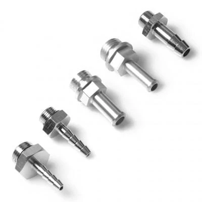 Nuke Performance 1/4 BSPP Barb Fitting to 8 mm hose