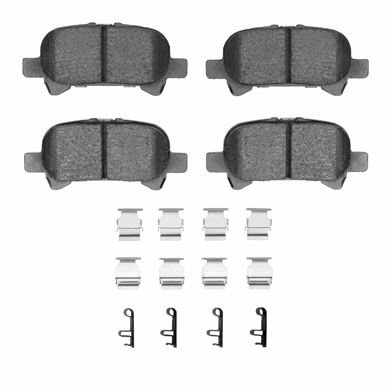 R1 Concepts 00-04 Toyota SOLARA Rear Optimum OE Pads & Hardware Kit