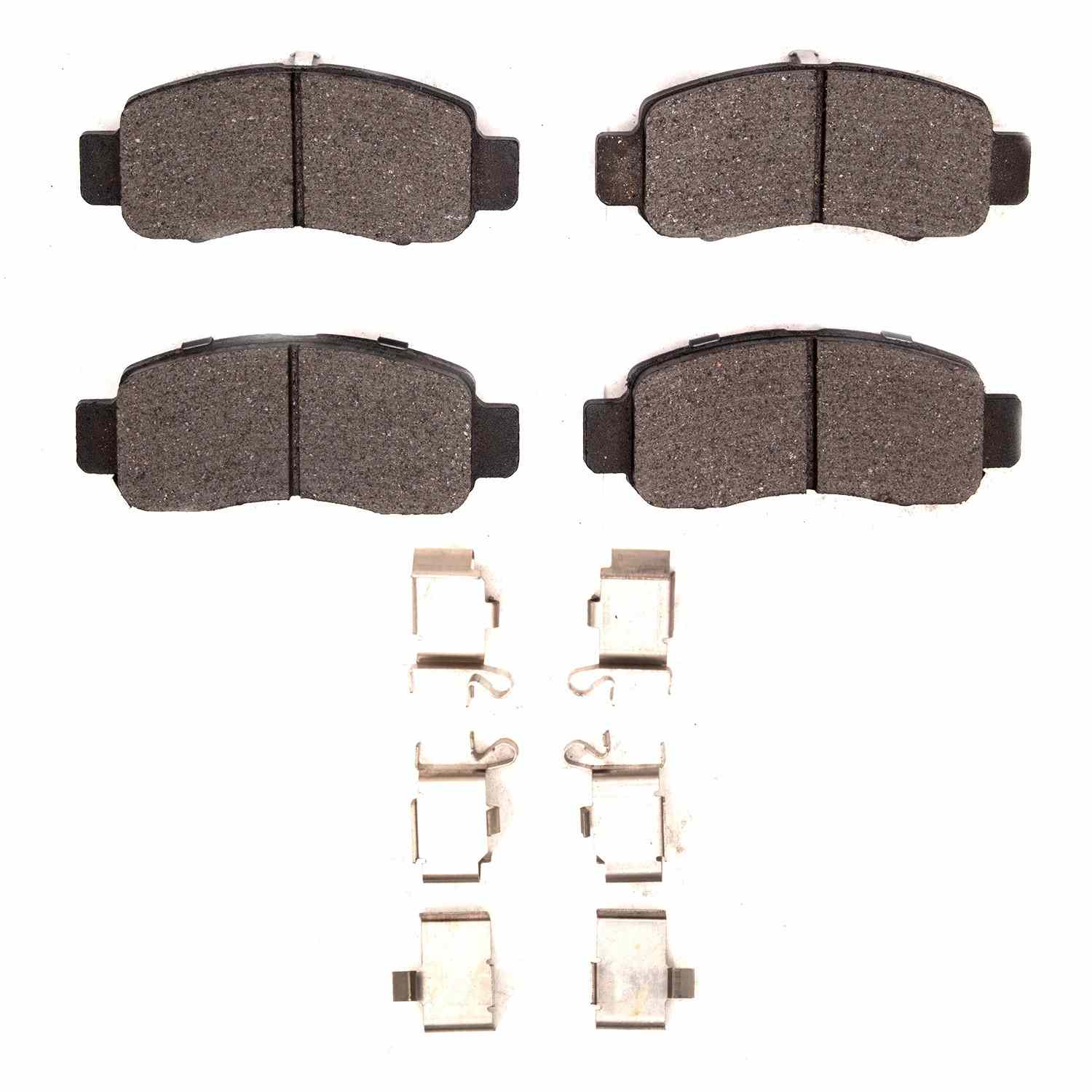 R1 Concepts 00-06 Honda Insight Front Semi Met Brake Pads and Hardware Kit