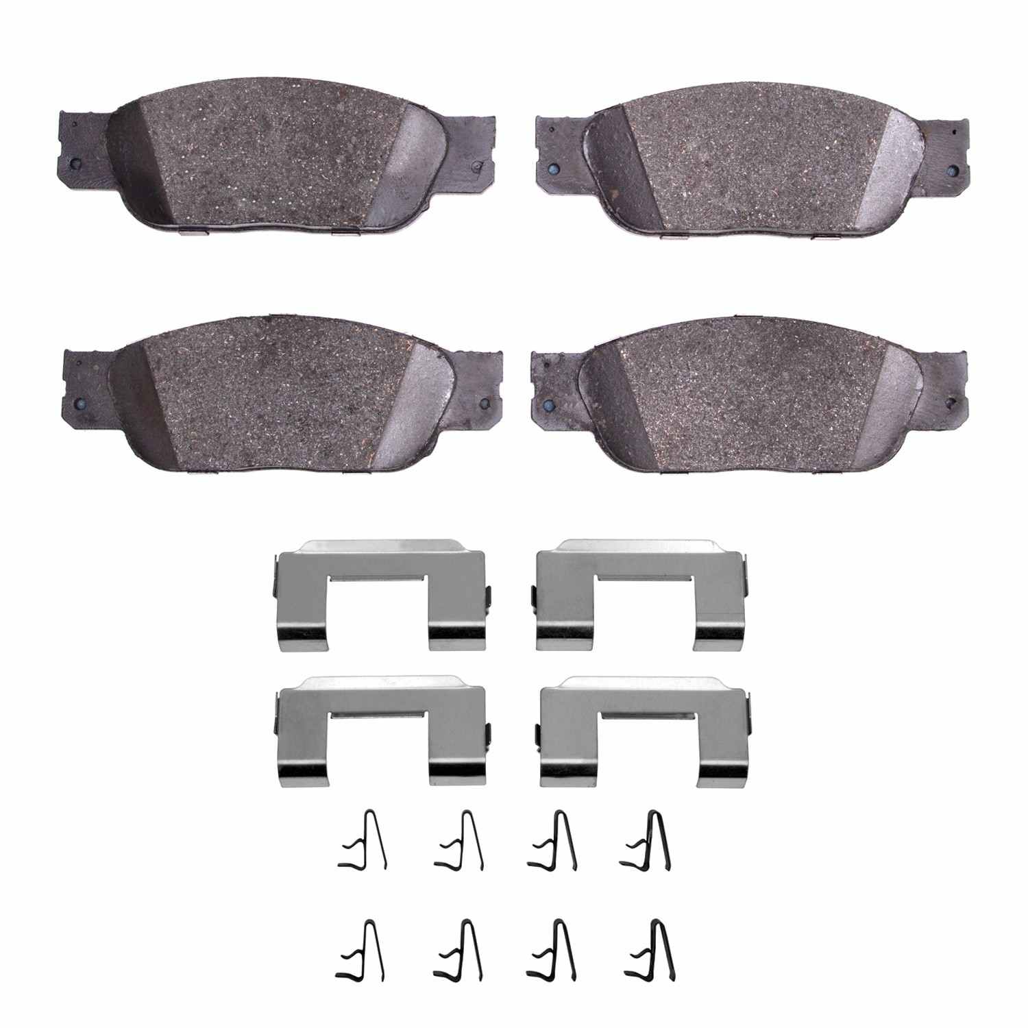 R1 Concepts 00-06 Lincoln Ls Front Euro Ceramic Brake Pads and Hardware Kit
