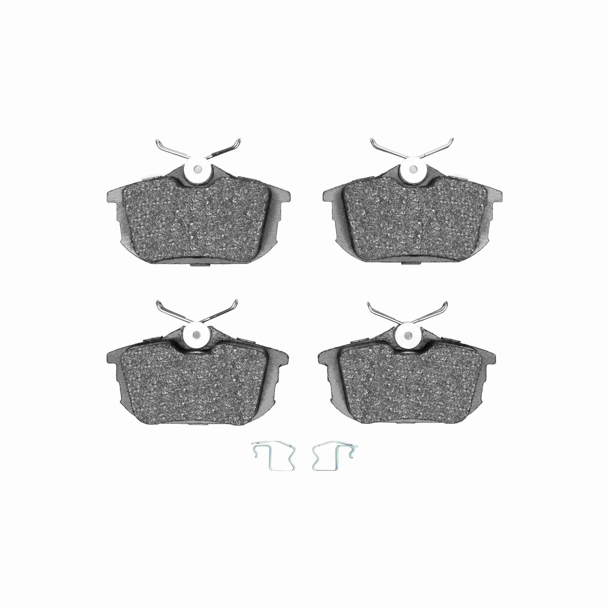 R1 Concepts 00-07 Volvo S40 Rear Euro Ceramic Brake Pads and Hardware Kit