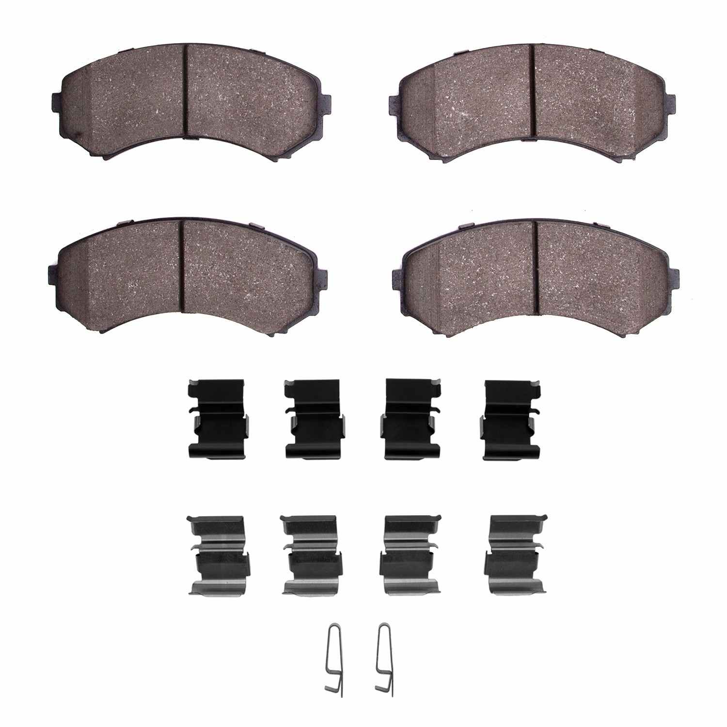 R1 Concepts 00-11 Mitsubishi Endeavor Front Semi Met Brake Pads and Hardware Kit