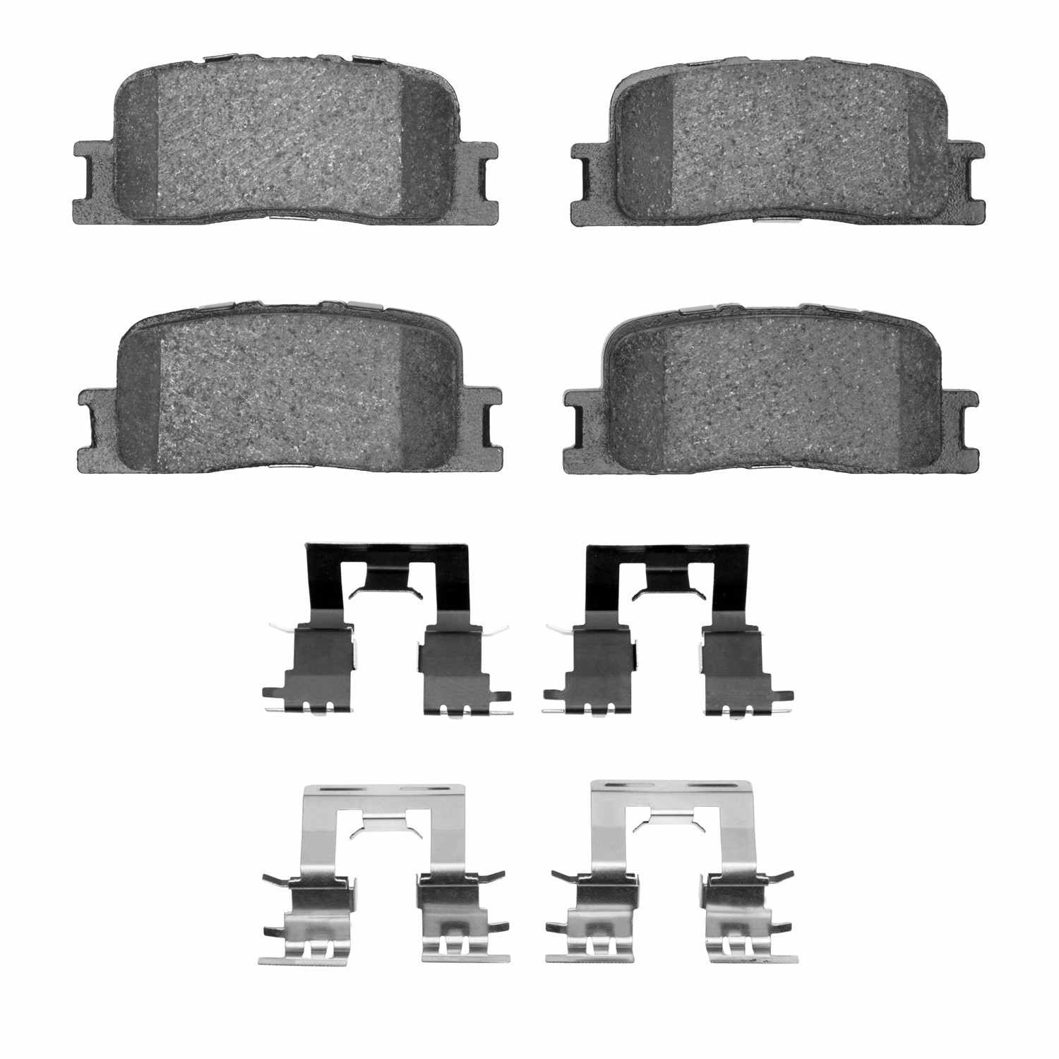 R1 Concepts 01-03 Toyota Highlander Rear Optimum OE Pads & Hardware Kit