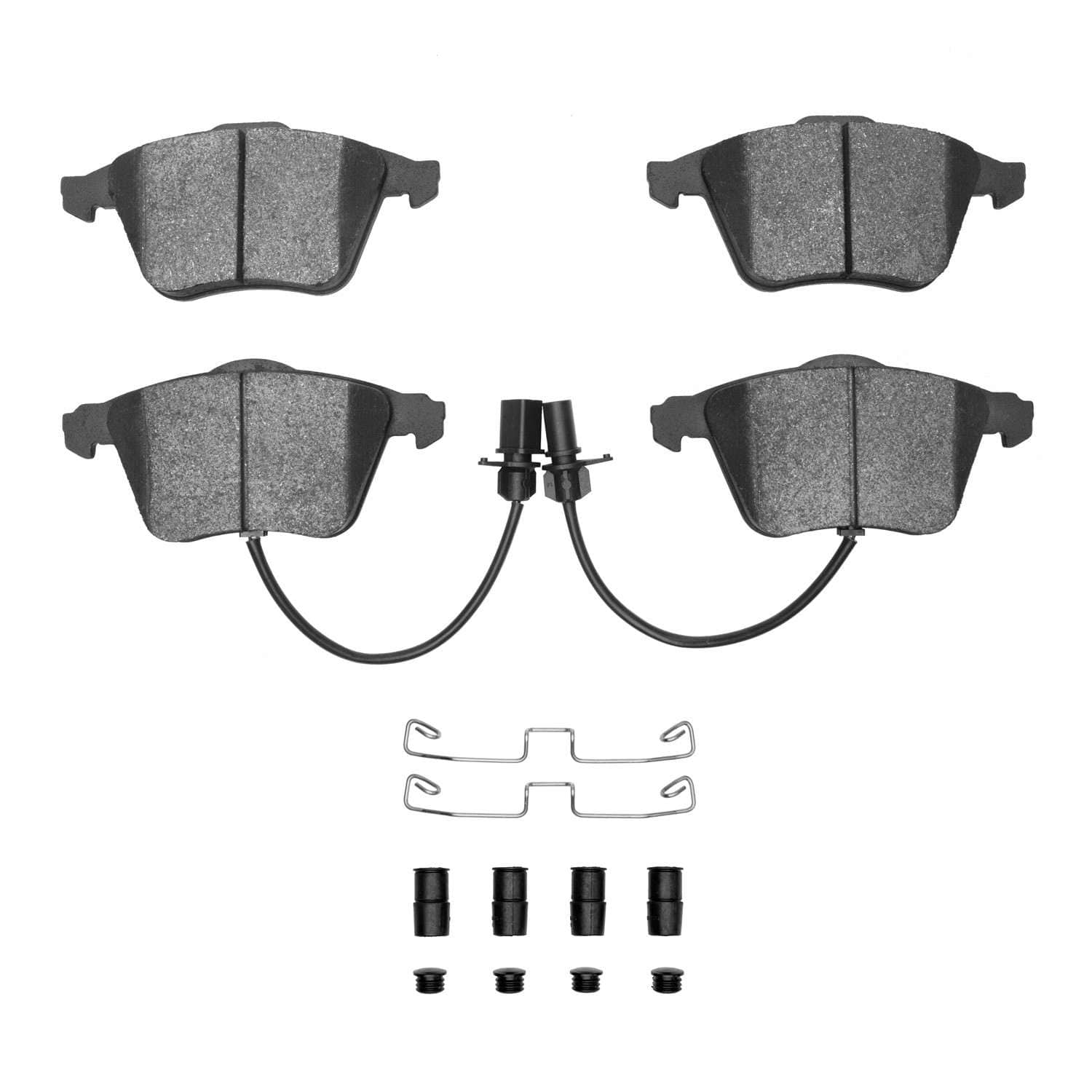 R1 Concepts 01-05 Audi A6 Quattro Front Performance Sport Brake Pads and Hardware Kit