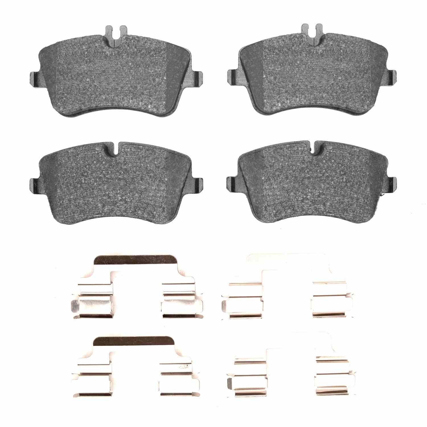R1 Concepts 01-05 Mercedes-Benz C240 Front Semi Met Pads & Hardware Kit