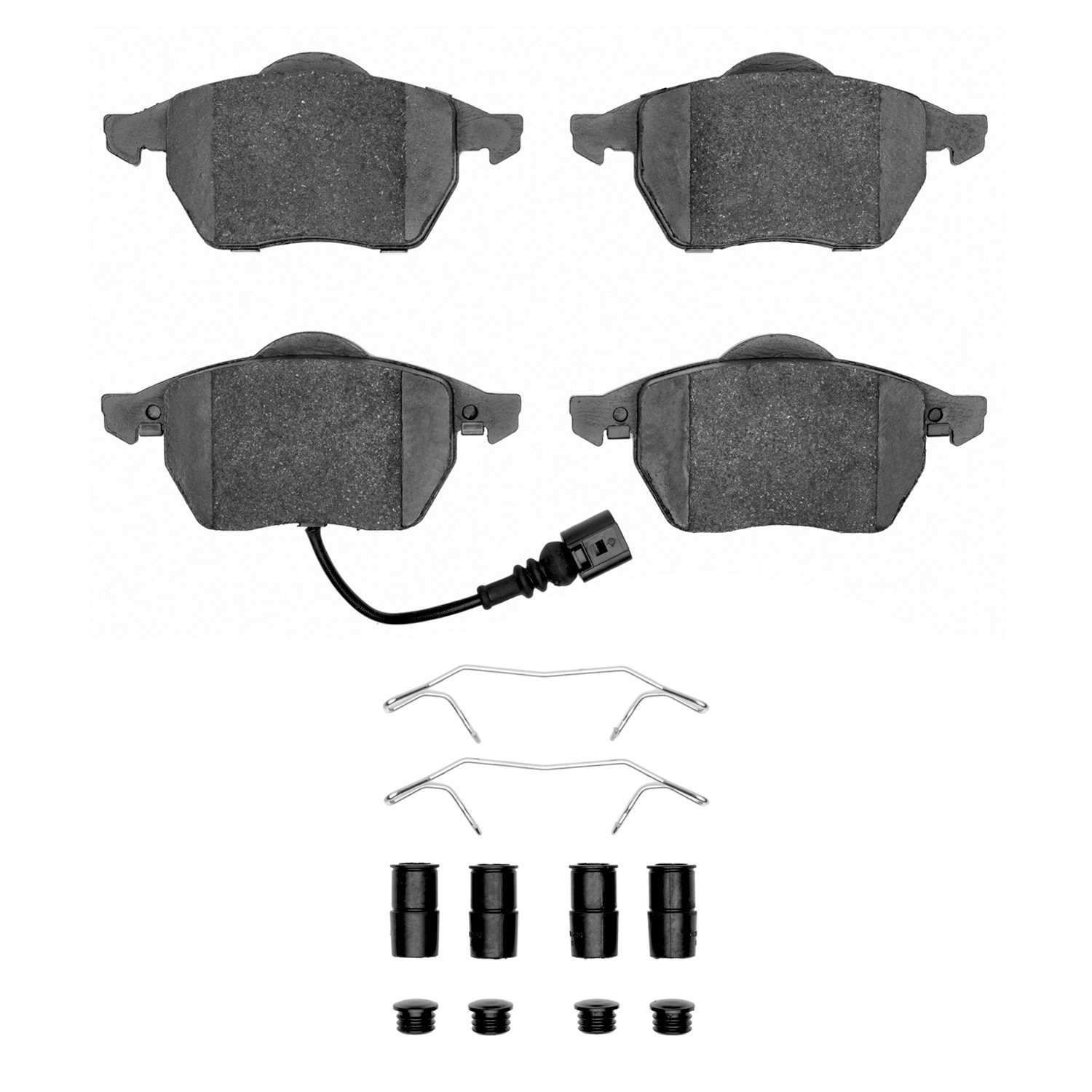 R1 Concepts 01-06 Audi TT Quattro Front Optimum OE Pads & Hardware Kit