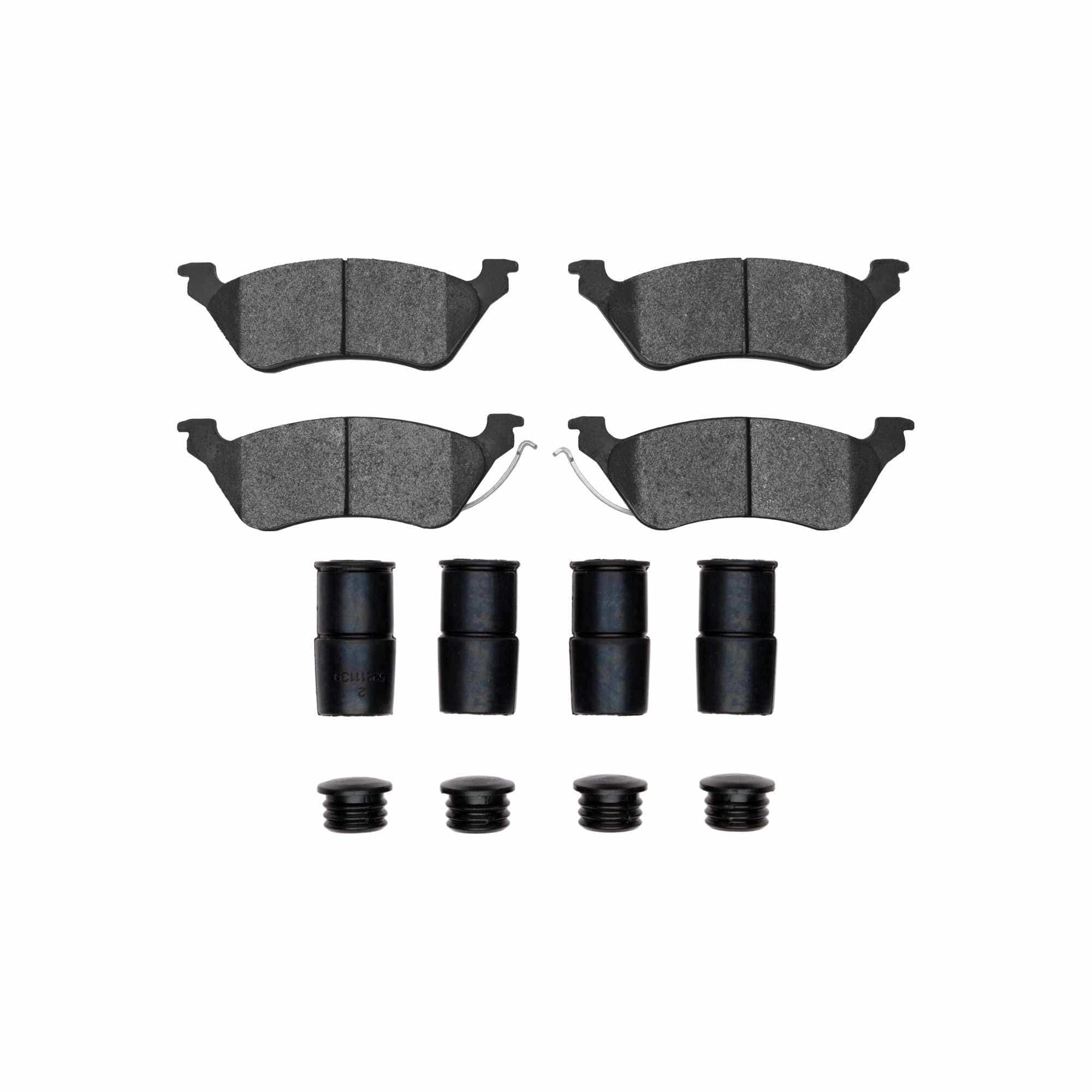R1 Concepts 01-07 Chrysler Town & Country Rear Ceramic Pads & Hardware Kit