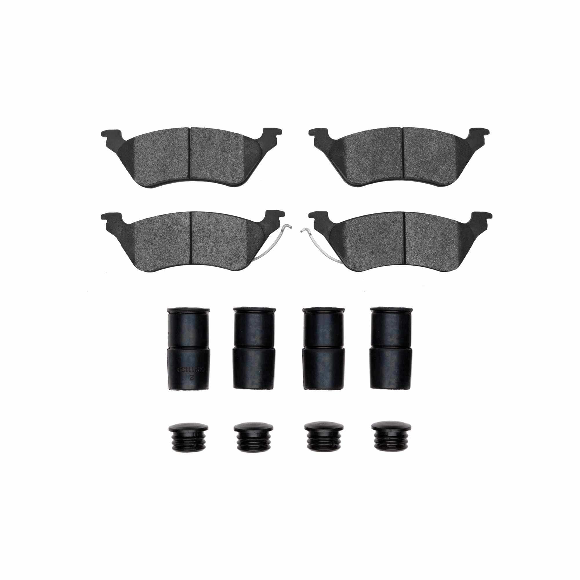 R1 Concepts 01-07 Chrysler Town & Country Rear Optimum OE Pads & Hardware Kit