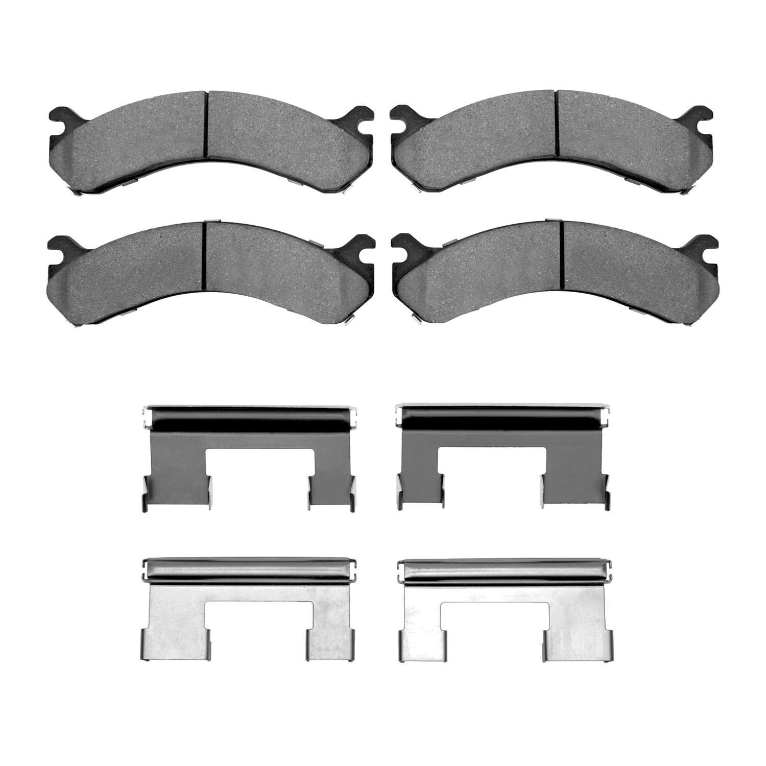 R1 Concepts 01-10 Chevrolet Silverado 3500 HD Rear Optimum OE Pads & Hardware Kit