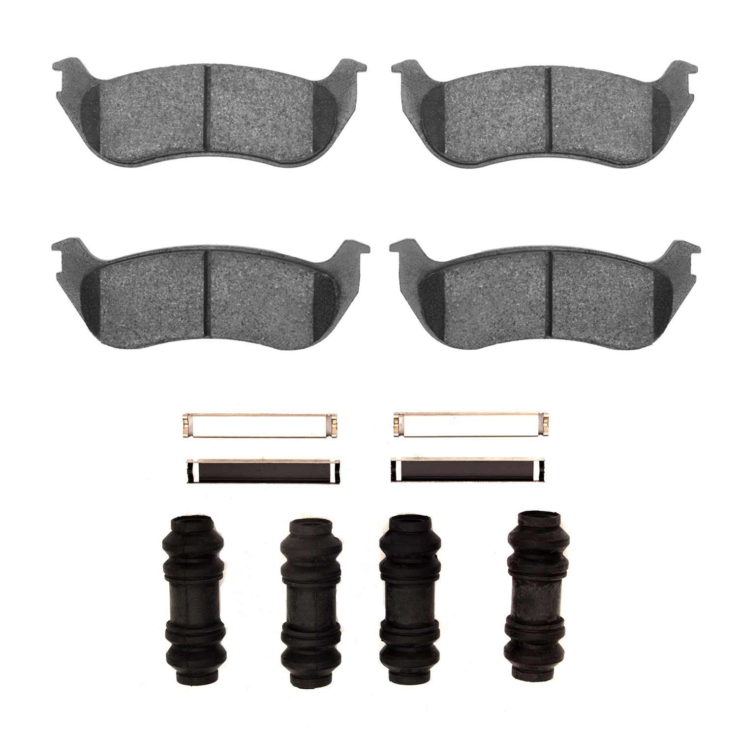 R1 Concepts 02-05 Ford Explorer Rear Performance Off-Road/Tow Brake Pads & Hardware Kit