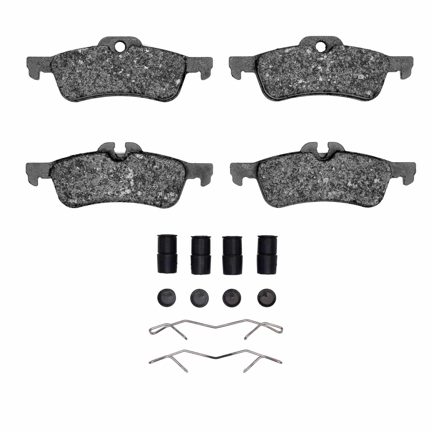 R1 Concepts 02-08 Mini Cooper (Excl Clubman) Rear Ceramic Brake Pads & Hardware Kit