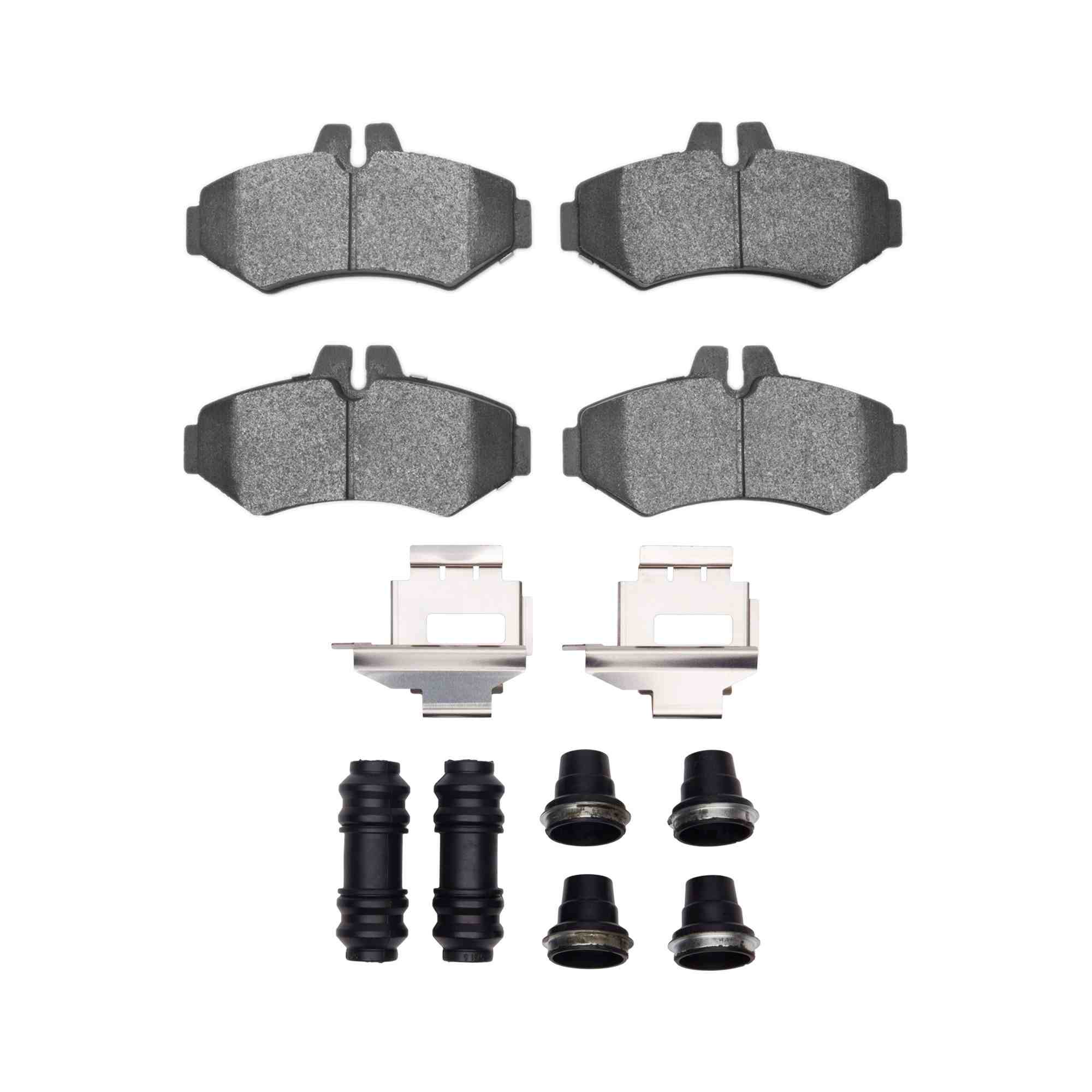 R1 Concepts 02-18 Dodge Sprinter 3500 Rear Ceramic Pads & Hardware Kit - Image 2