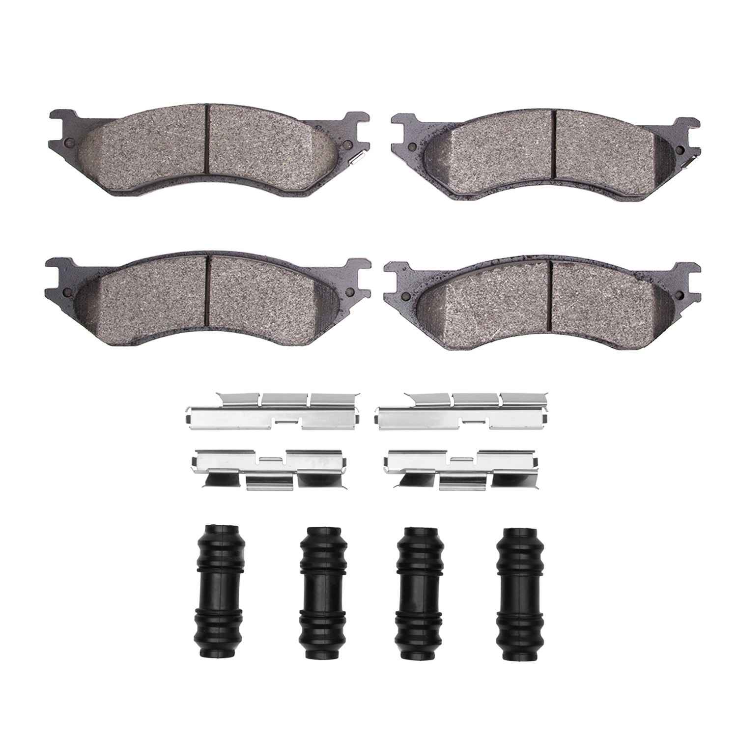 R1 Concepts 03-03 Dodge Ram 1500 Van Front Ceramic Pads & Hardware Kit