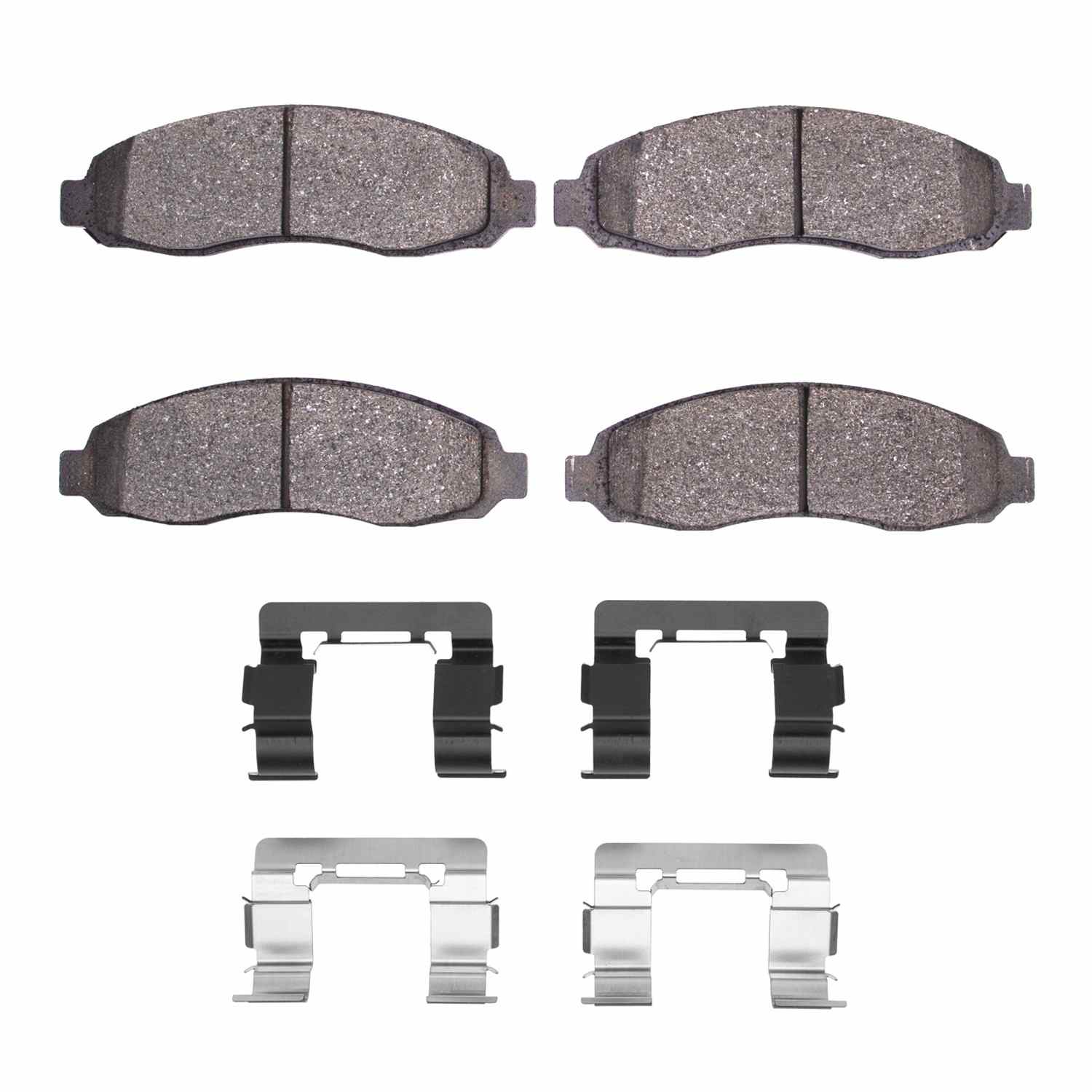 R1 Concepts 03-04 Dodge Dakota 4WD Front Super Duty Pads & Hardware Kit