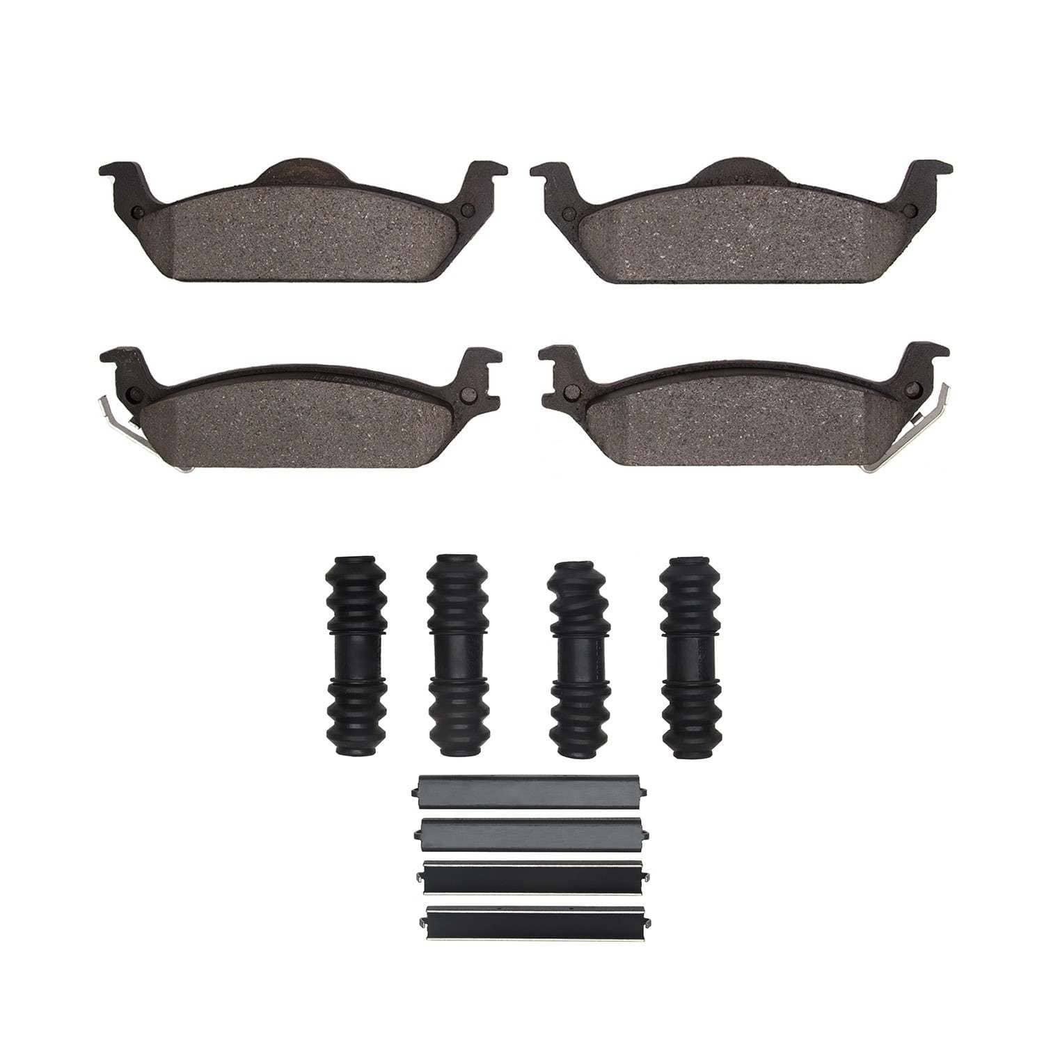 R1 Concepts 03-04 Dodge Dakota RWD Rear Optimum OE Pads & Hardware Kit