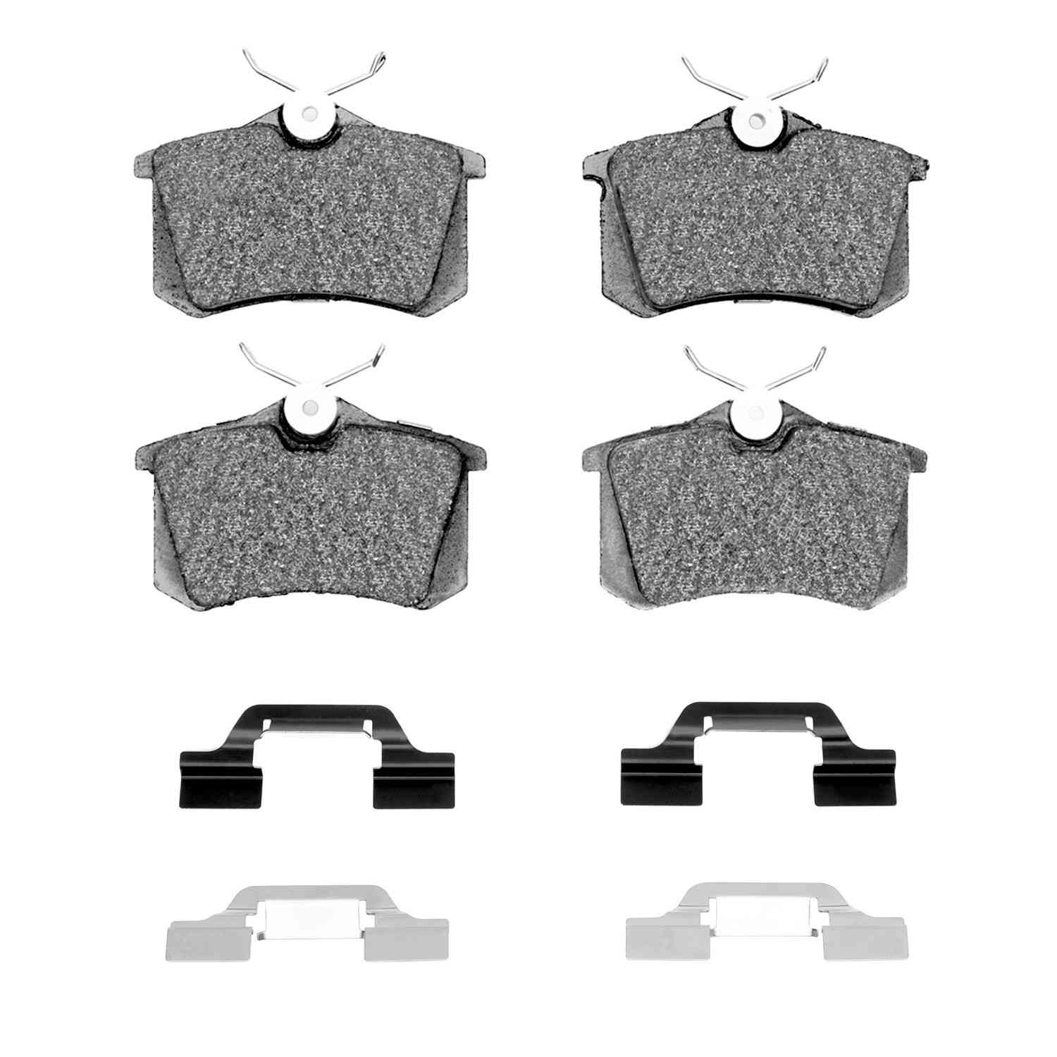 R1 Concepts 03-06 Volkswagen Golf R Rear Performance Sport Pads & Hardware Kit
