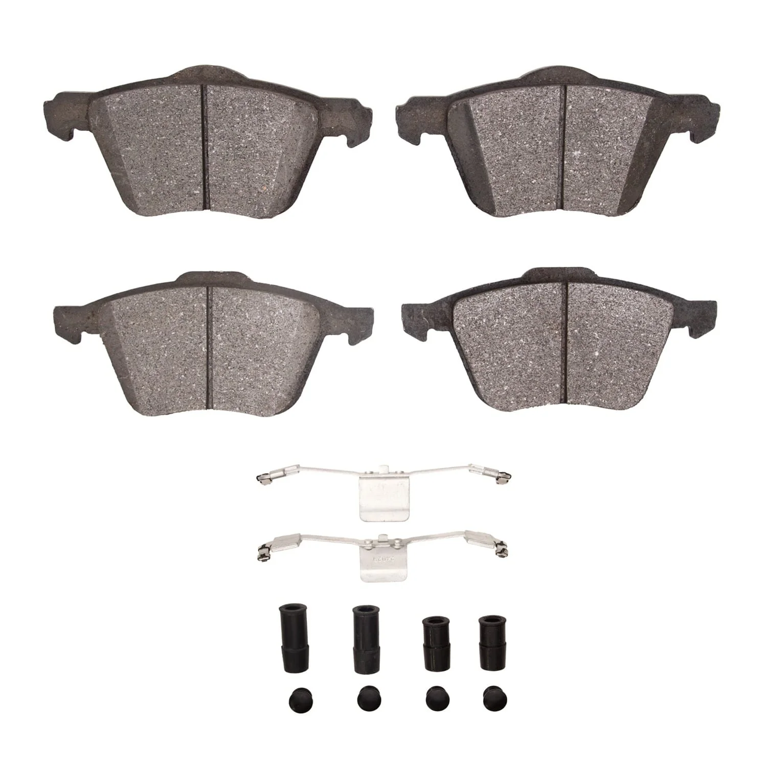 R1 Concepts 03-09 Volvo S60 Front Euro Ceramic Brake Pads and Hardware Kit