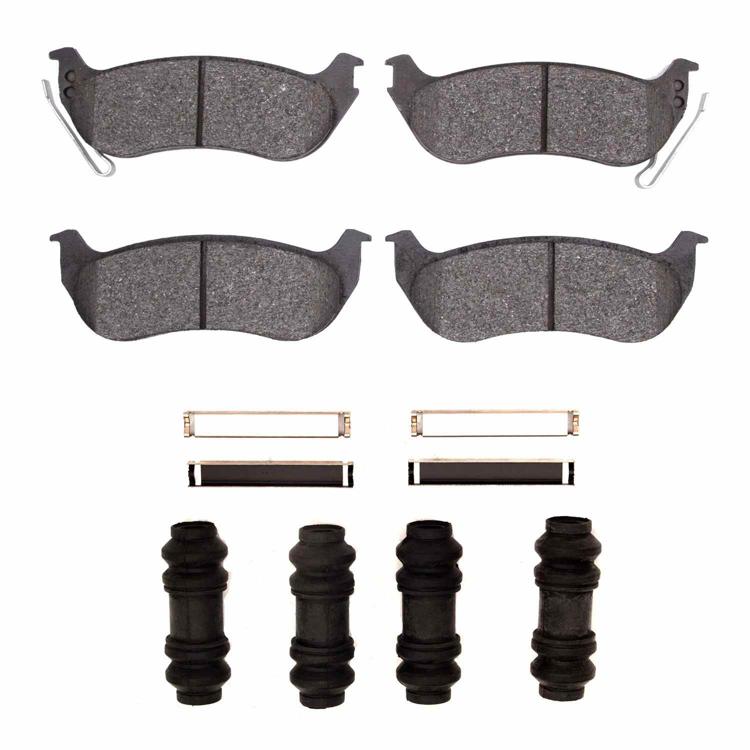 R1 Concepts 03-10 Ford Explorer Sport Trac Rear Performance Off-Road/Tow Brake Pads & Hardware Kit