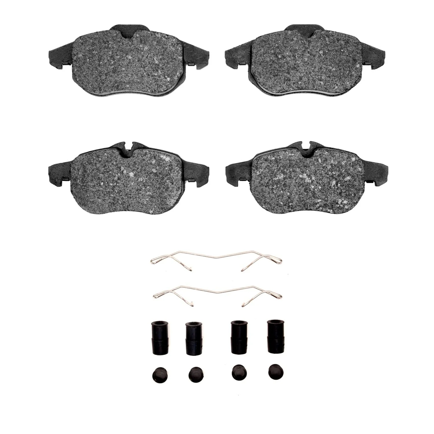 R1 Concepts 03-11 Cadillac BLS (Mexico) Front Semi Met Pads & Hardware Kit