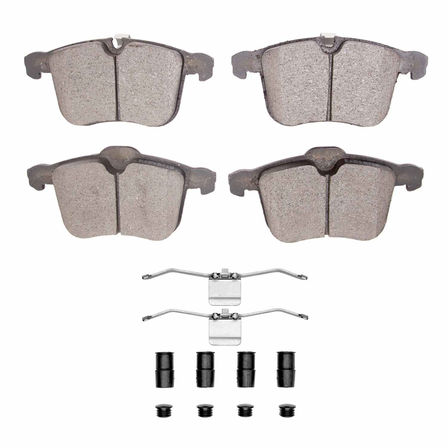 R1 Concepts 03-11 Saab 9-3X Front Semi Met Brake Pads and Hardware Kit