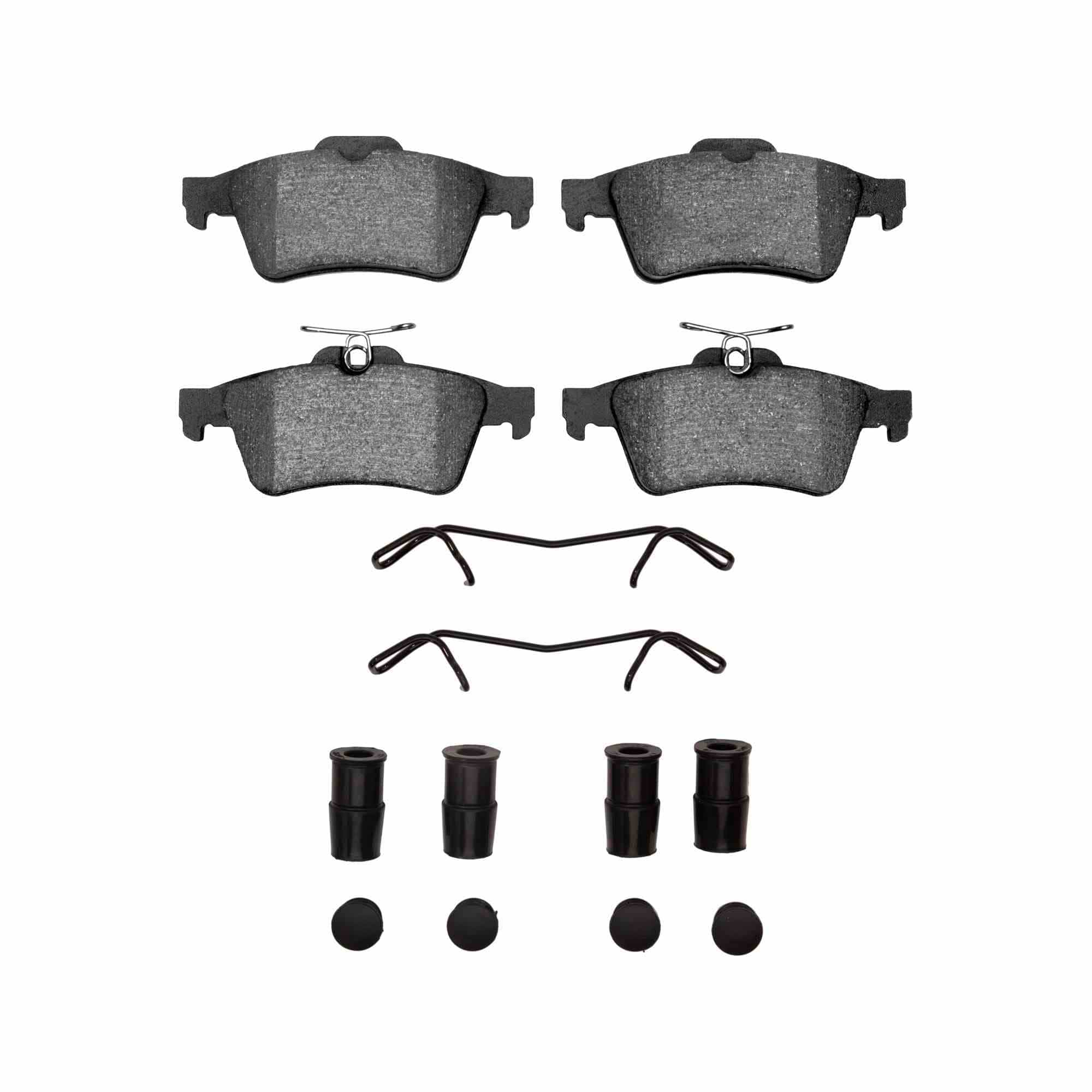 R1 Concepts 03-20 Volvo Xkr Rear Performance Sport Brake Pads and Hardware Kit