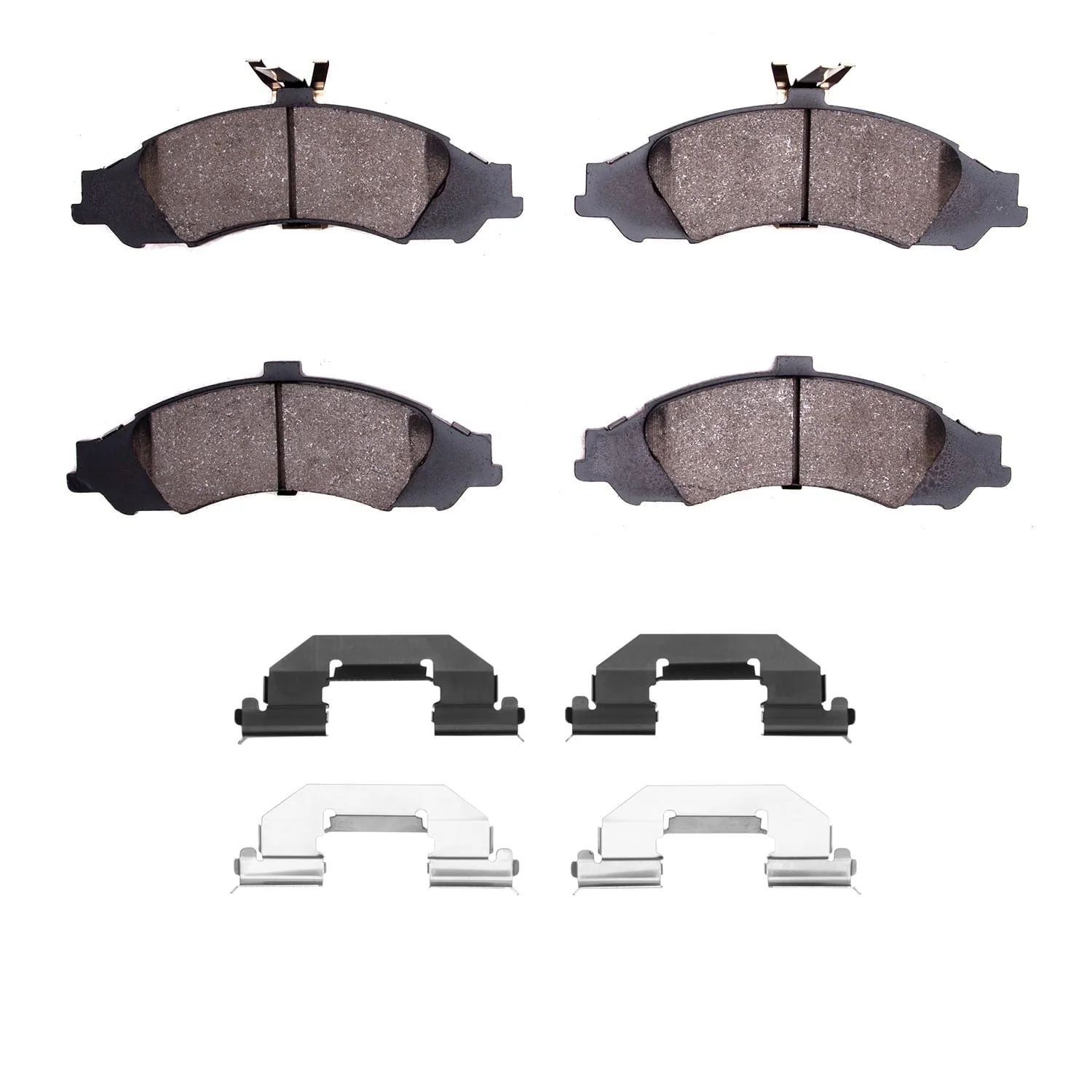 R1 Concepts 04-04 Pontiac GTO Front Semi Met Brake Pads and Hardware Kit