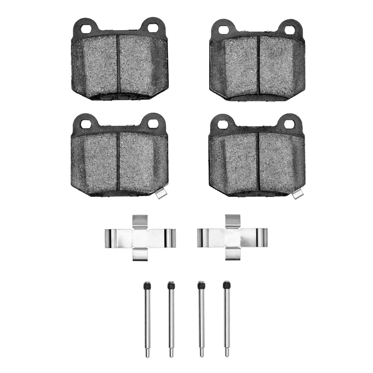 R1 Concepts 04-06 Maserati Quattroporte Rear Semi Met Pads & Hardware Kit