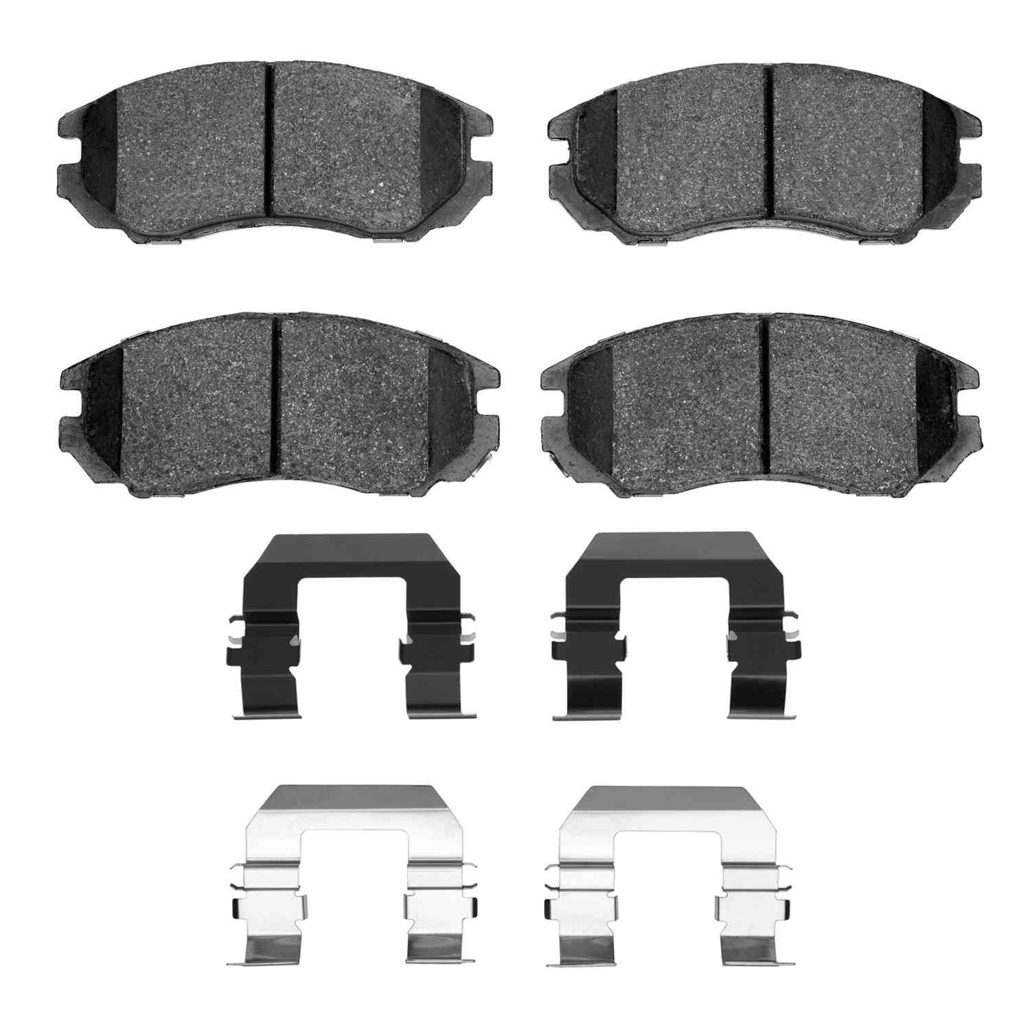 R1 Concepts 04-08 Hyundai Tiburon Front Performance Sport Pads & Hardware Kit