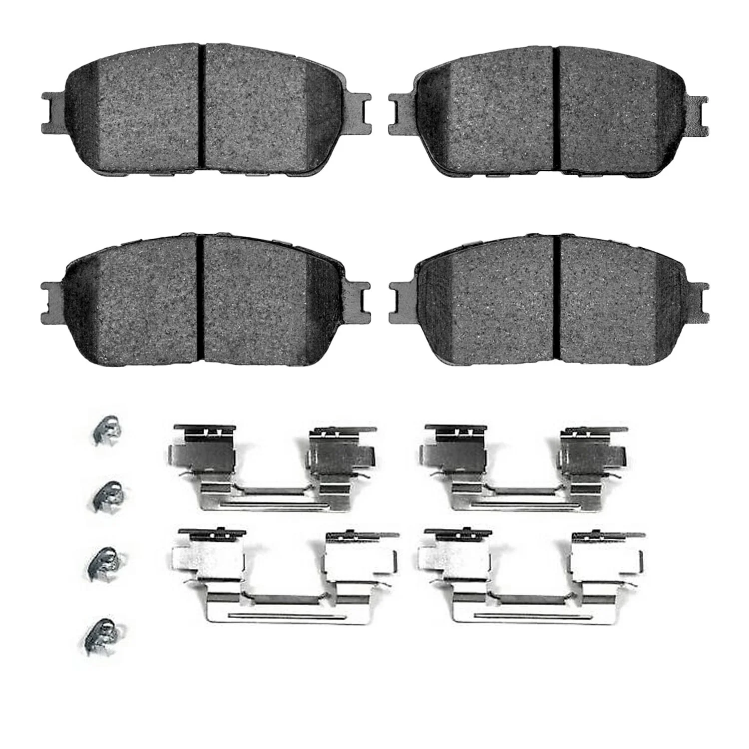 R1 Concepts 04-10 Toyota SOLARA Front Performance Off-Road/Tow Brake Pads & Hardware Kit