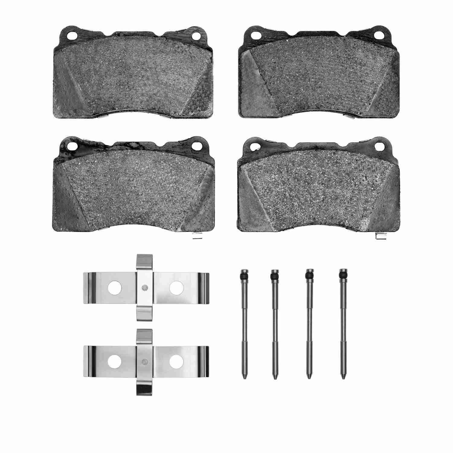 R1 Concepts 05-06 Ford GT Front Euro Ceramic Pads & Hardware Kit
