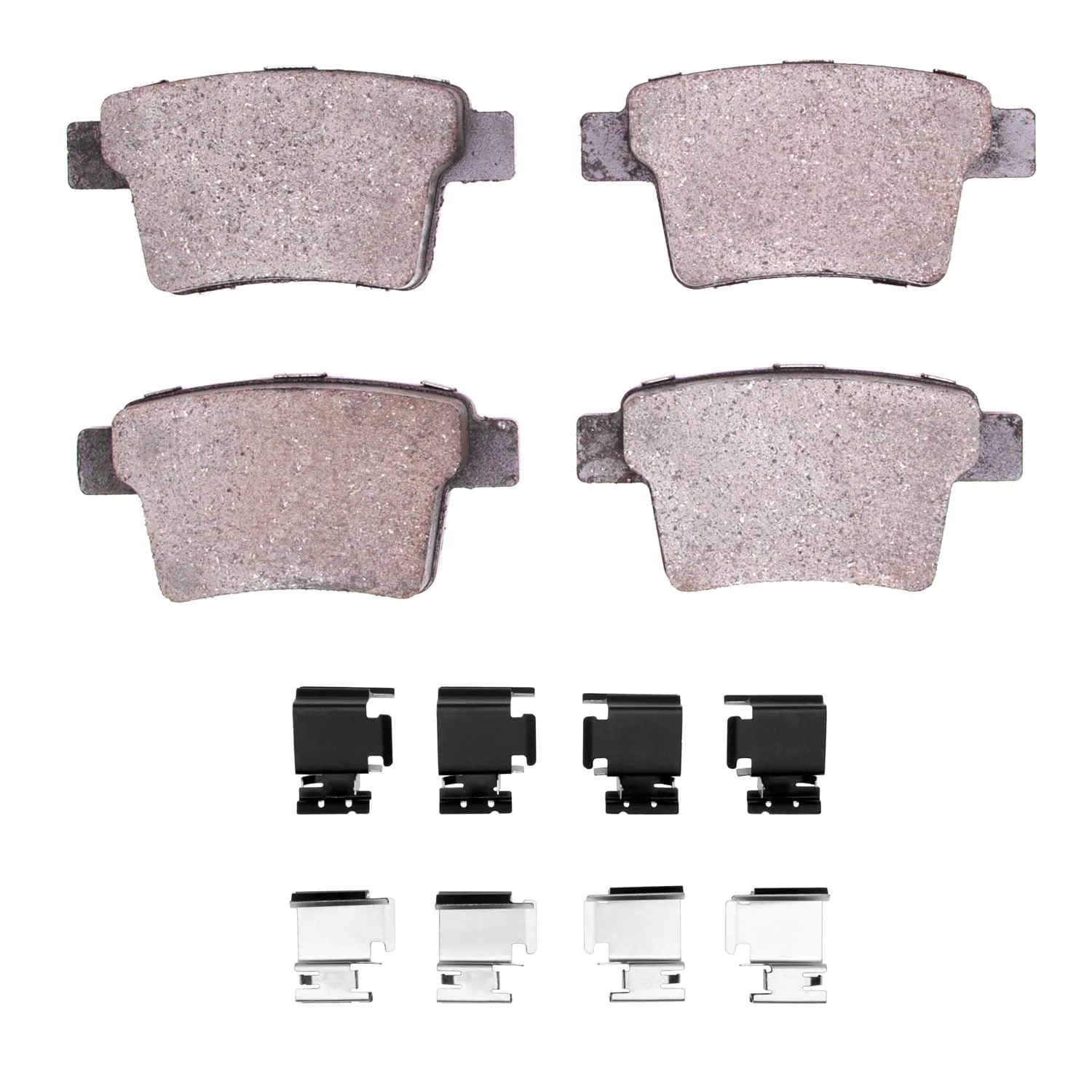 R1 Concepts 05-09 Mercury Montego Rear Semi Met Brake Pads and Hardware Kit