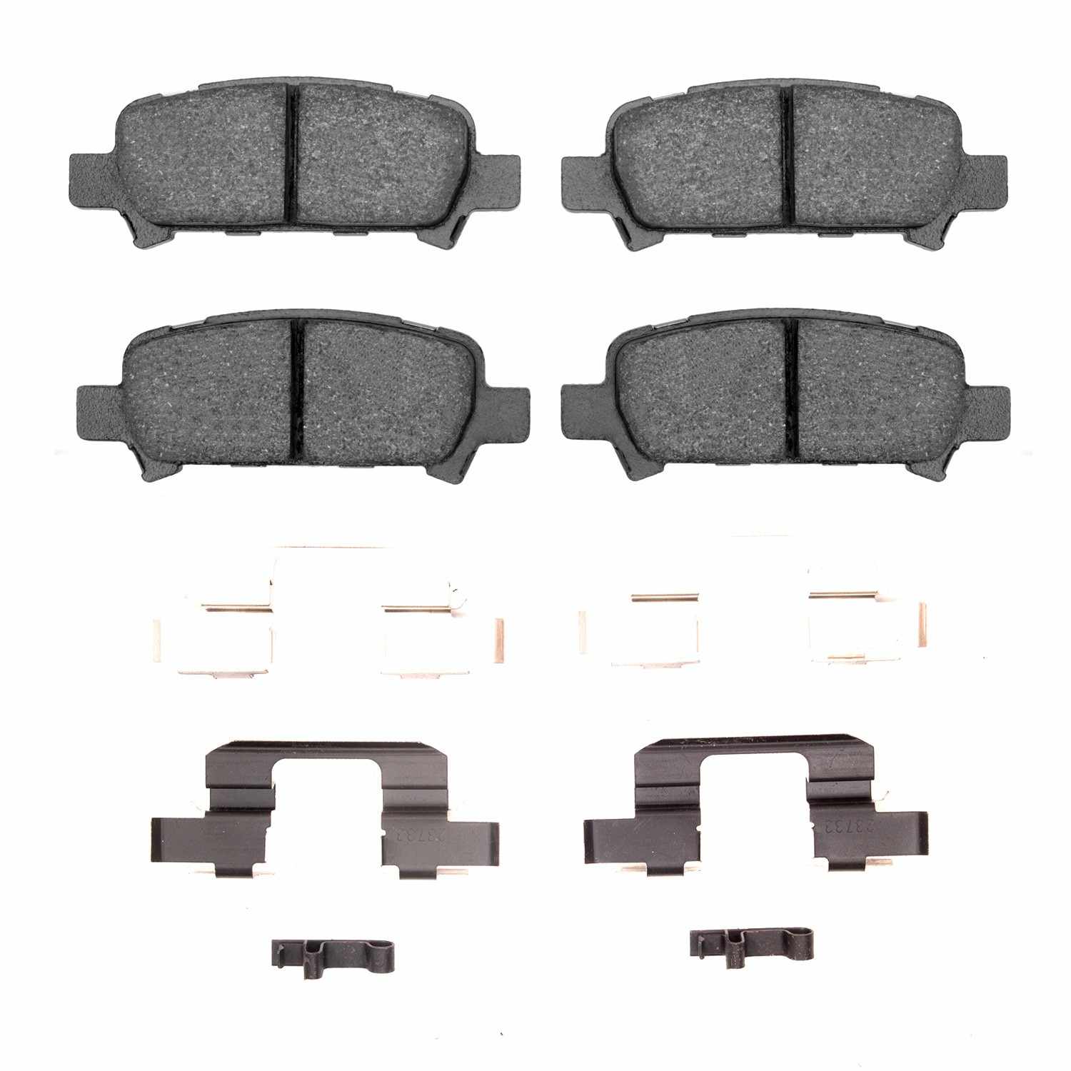 R1 Concepts 05-09 Subaru Legacy Rear Optimum OE Pads & Hardware Kit