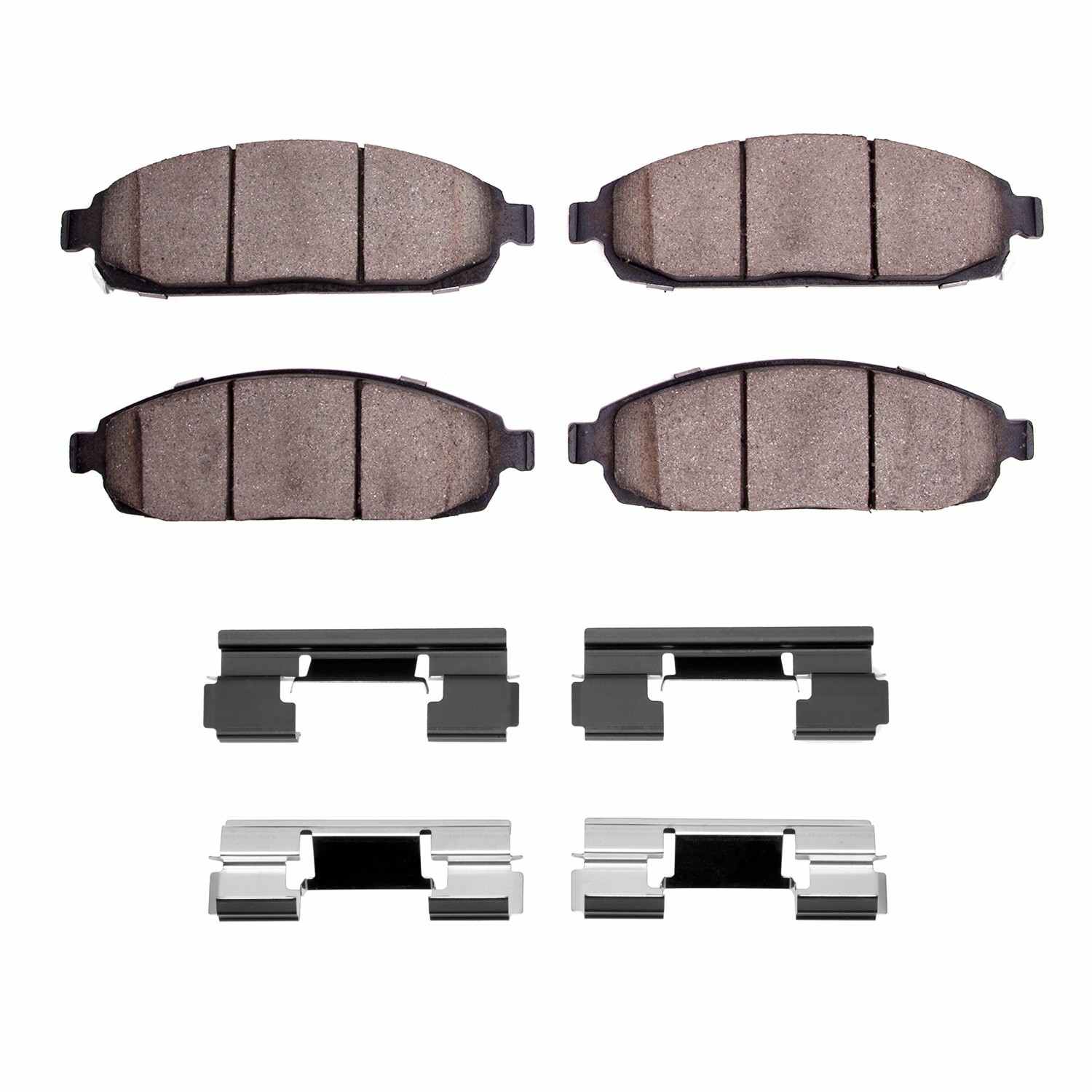 R1 Concepts 05-10 Jeep Grand Cherokee Front Optimum OE Pads & Hardware Kit