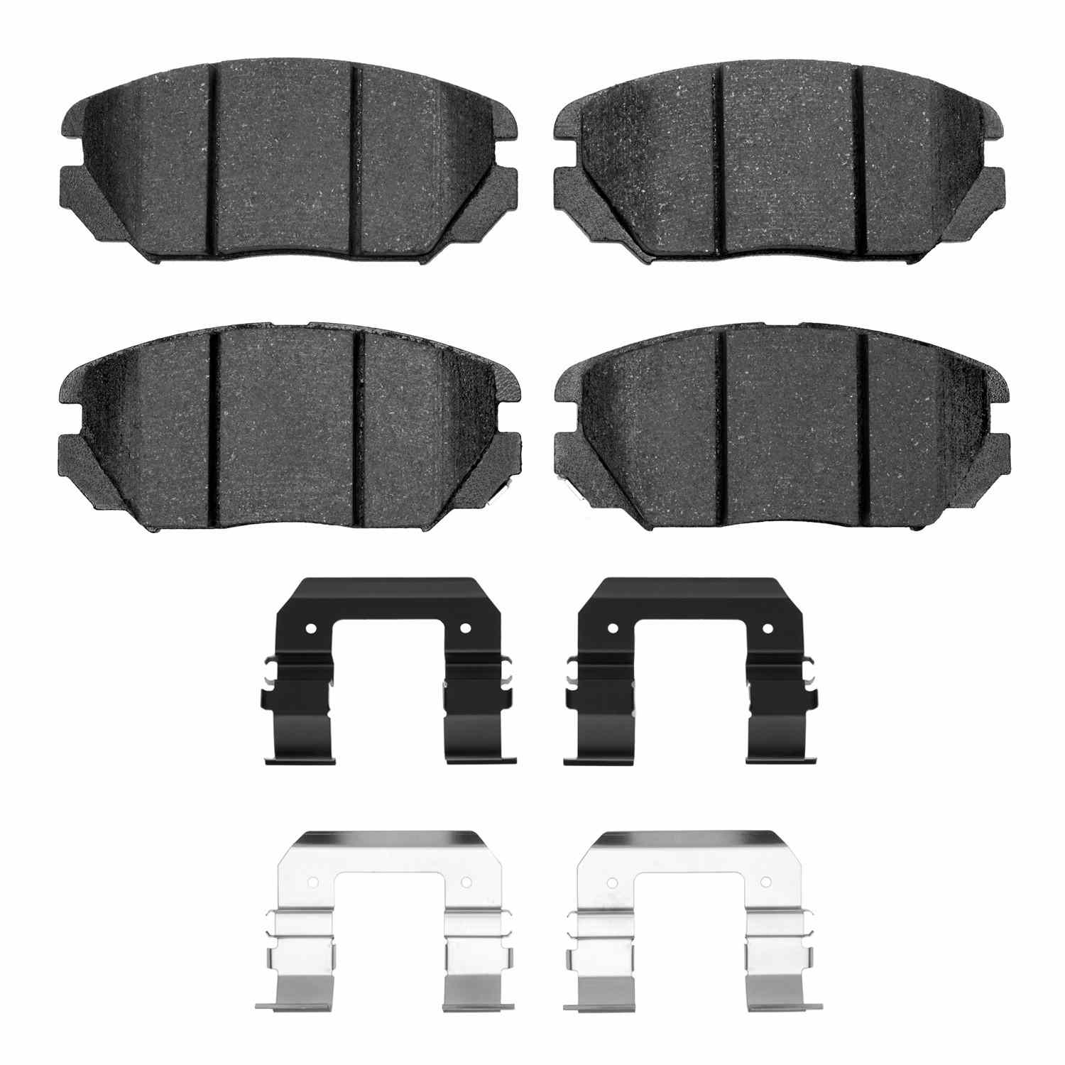 R1 Concepts 05-11 Hyundai Sonata Front Euro Ceramic Pads & Hardware Kit