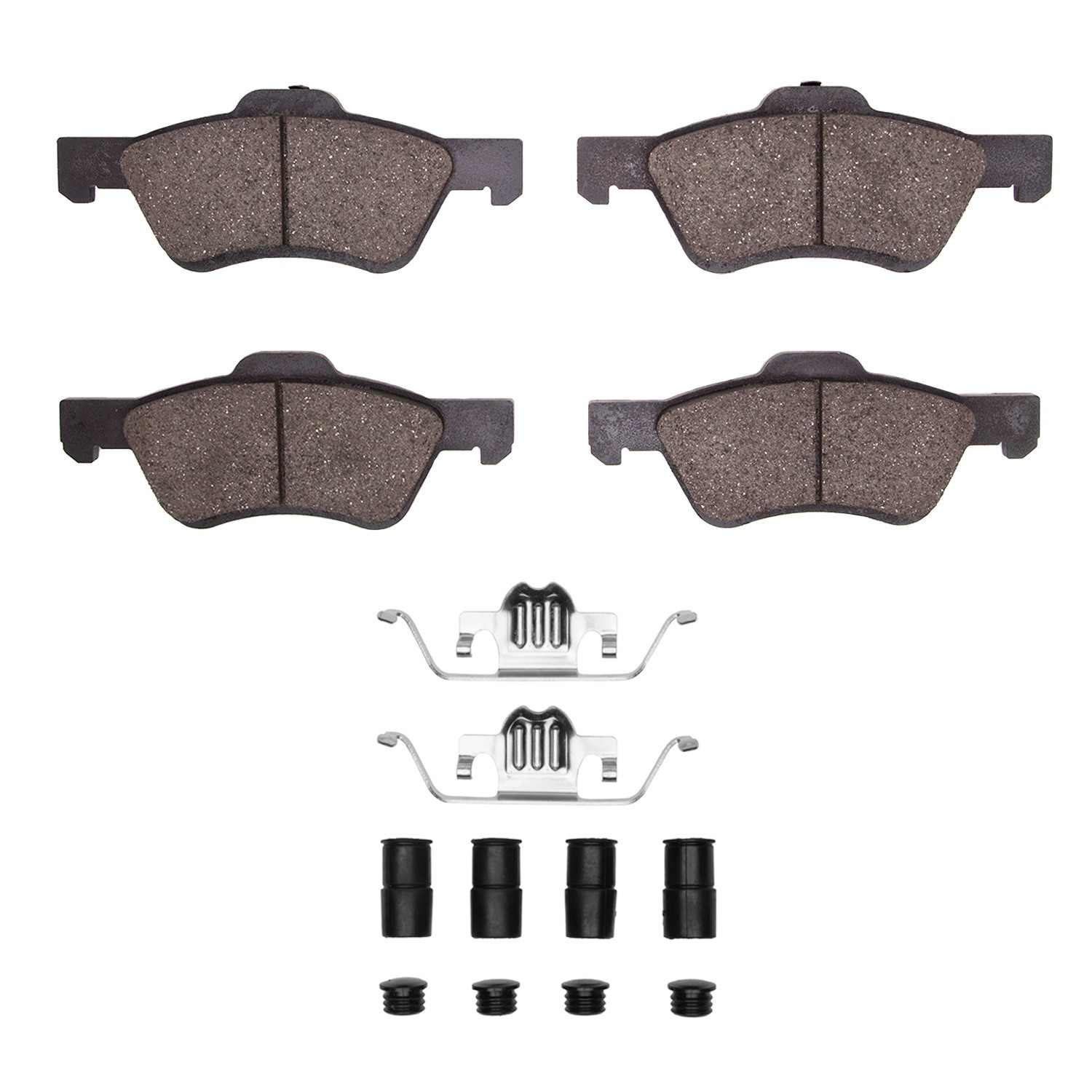 R1 Concepts 05-12 Ford Escape Front Ceramic Brake Pads & Hardware Kit