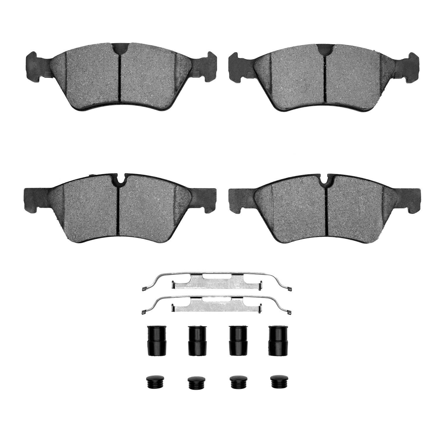 R1 Concepts 05-12 Mercedes-Benz ML500 (USA/Canada) Front Optimum OE Pads & Hardware Kit