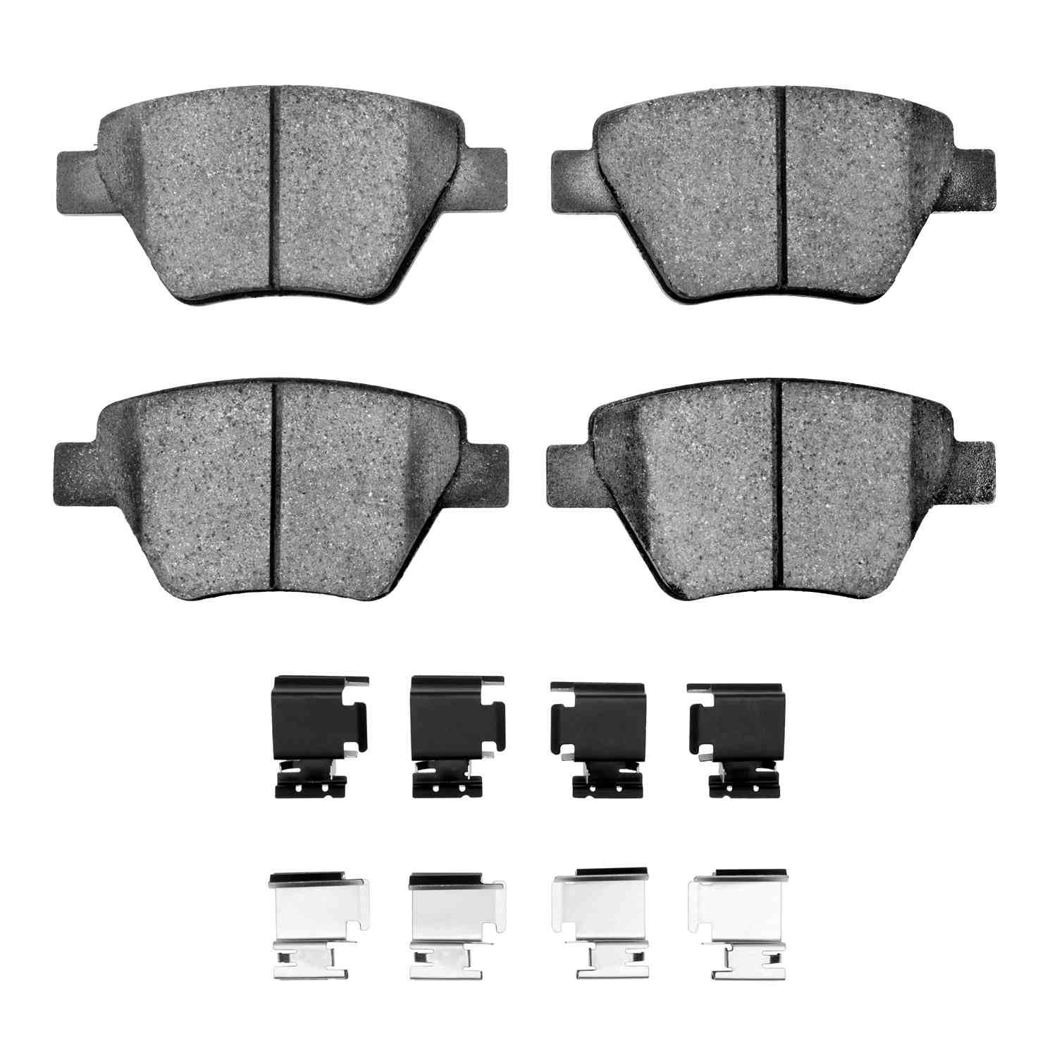 R1 Concepts 05-16 Volkswagen Bora (Mexico) Rear Performance Sport Brake Pads and Hardware Kit