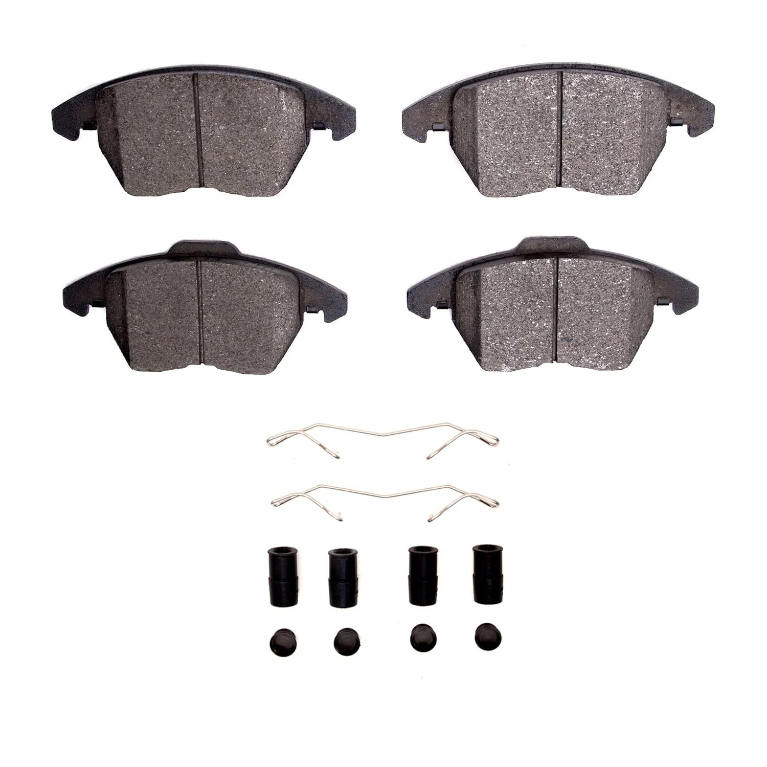 R1 Concepts 05-18 Audi A3 Quattro Front Ceramic Brake Pads & Hardware Kit