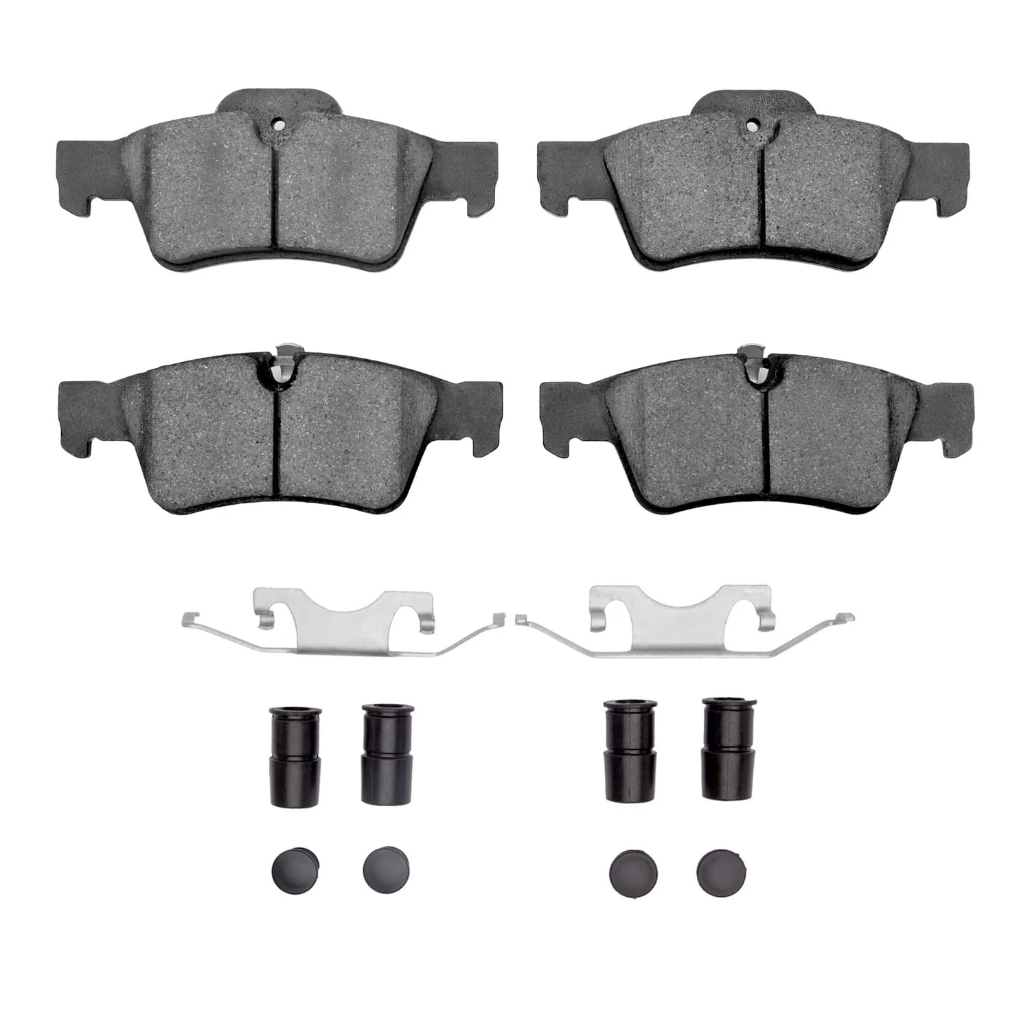 R1 Concepts 05-18 Mercedes-Benz G55 AMG Rear Euro Ceramic Pads & Hardware Kit