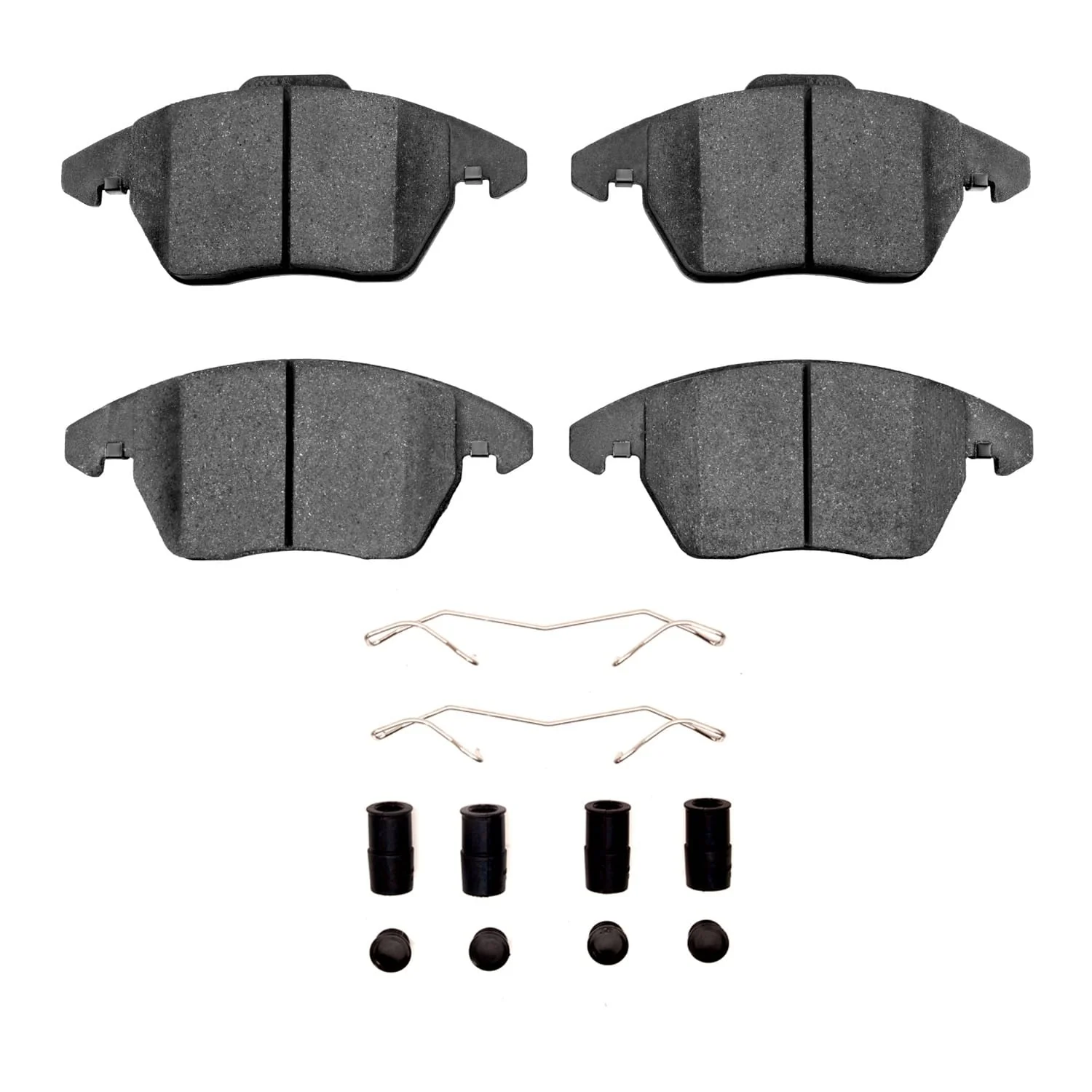 R1 Concepts 05-19 Volkswagen Bora (Mexico) Front Semi Met Brake Pads and Hardware Kit