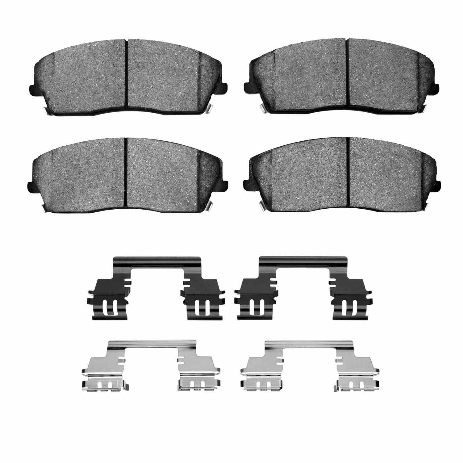 R1 Concepts 05-23 Dodge Magnum Front Semi Met Brake Pads and Hardware Kit