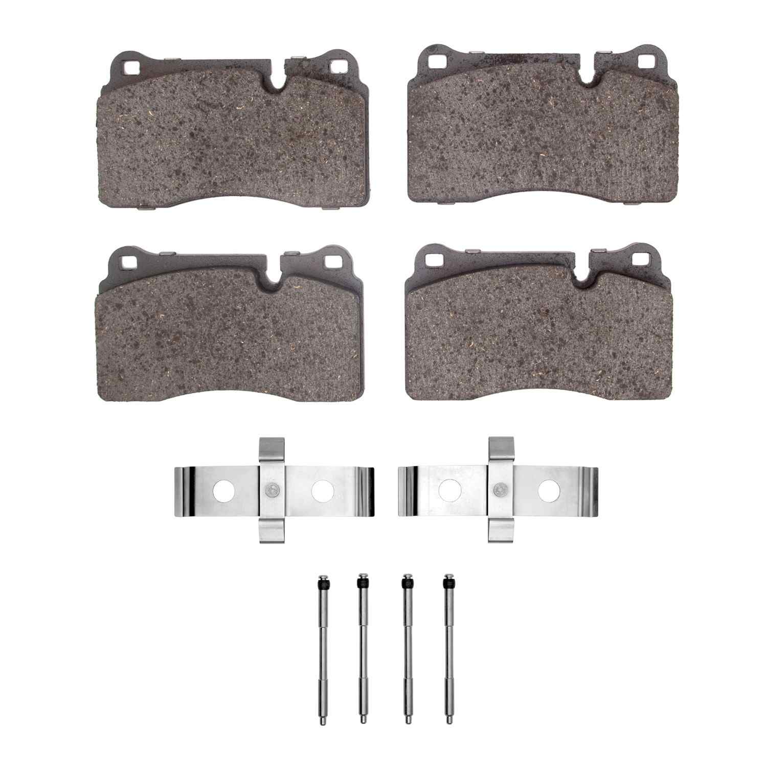 R1 Concepts 06-09 Land Rover Range Rover Sport Front Performance Sport Brake Pads and Hardware Kit