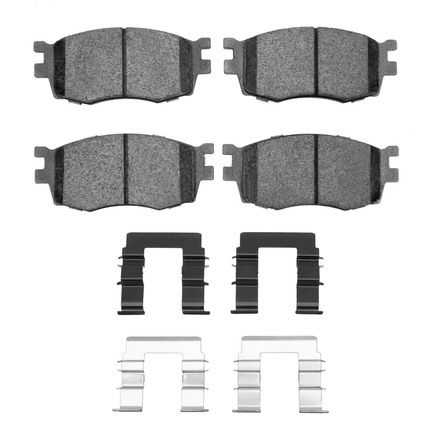 R1 Concepts 06-11 Kia Rio5 Front Ceramic Brake Pads and Hardware Kit