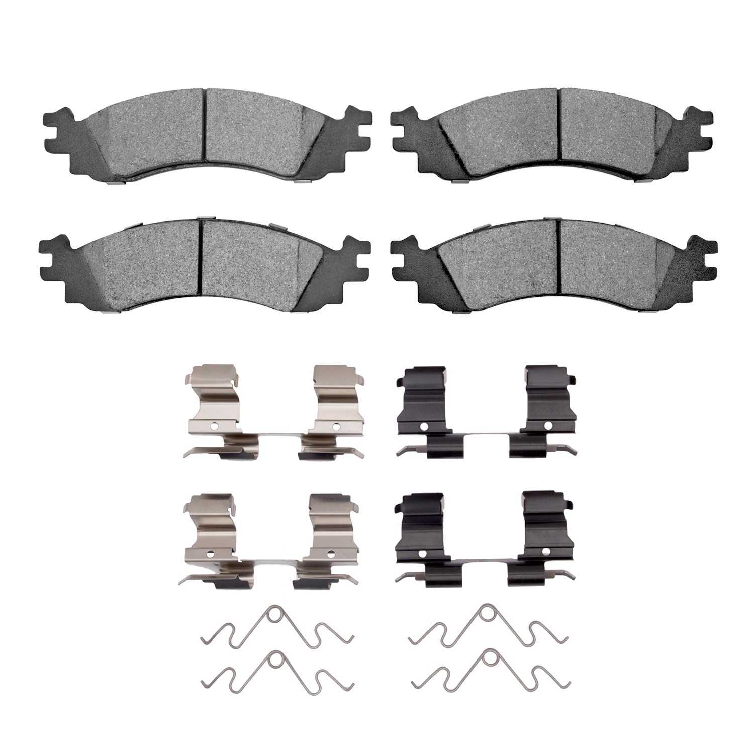 R1 Concepts 06-12 Ford Taurus SHO Front Super Duty Pads & Hardware Kit
