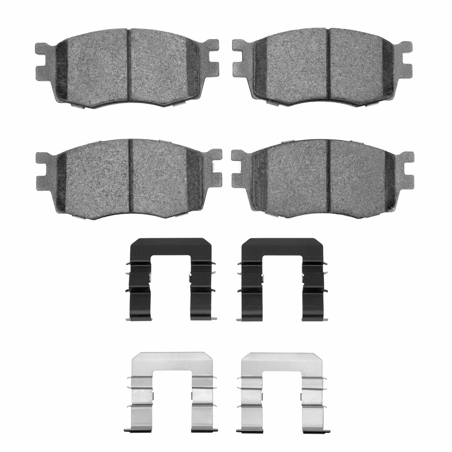 R1 Concepts 06-12 Kia Rio5 Front Semi Met Brake Pads and Hardware Kit