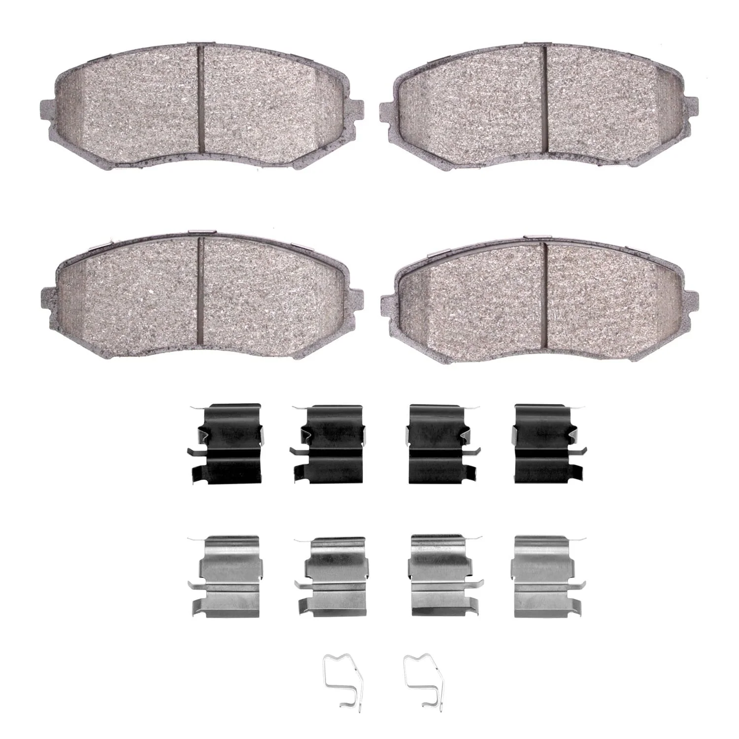 R1 Concepts 06-17 Suzuki Grand Vitara (Mexico) Front Semi Met Brake Pads and Hardware Kit
