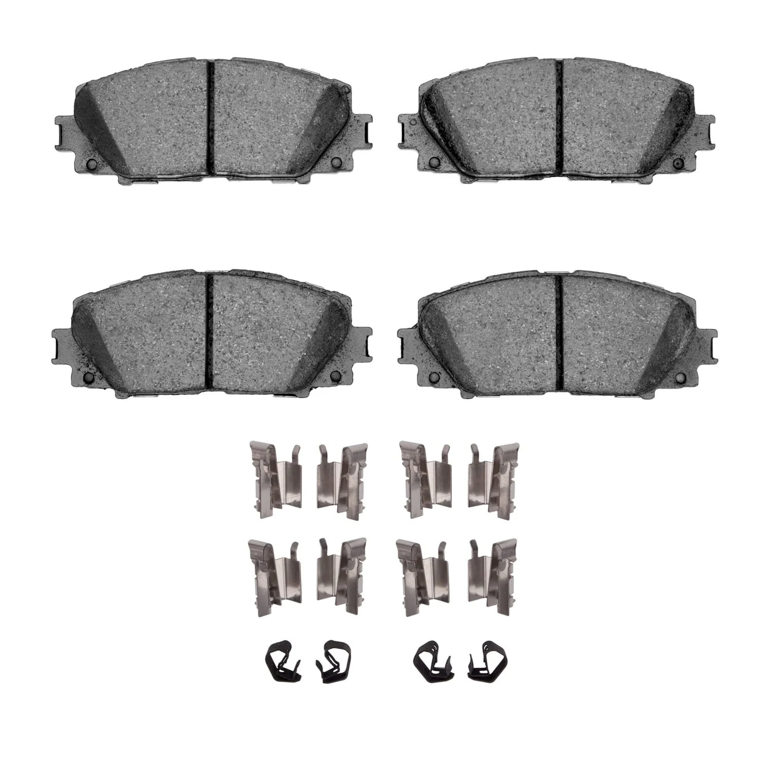 R1 Concepts 06-18 Toyota Yaris (USA/Canada) Front Optimum OE Pads & Hardware Kit