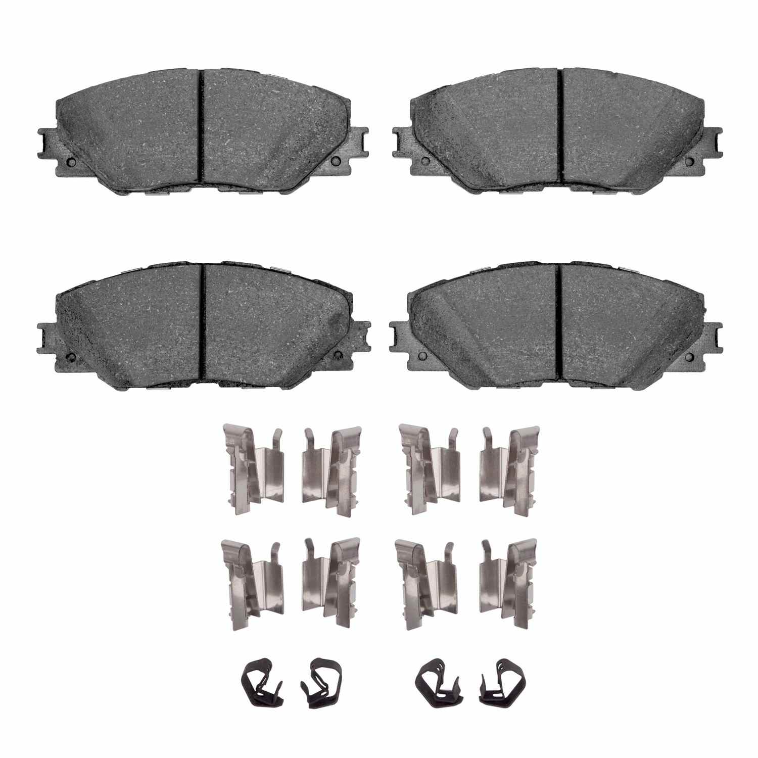 R1 Concepts 06-20 Pontiac Vibe Front Optimum OE Brake Pads & Hardware Kit