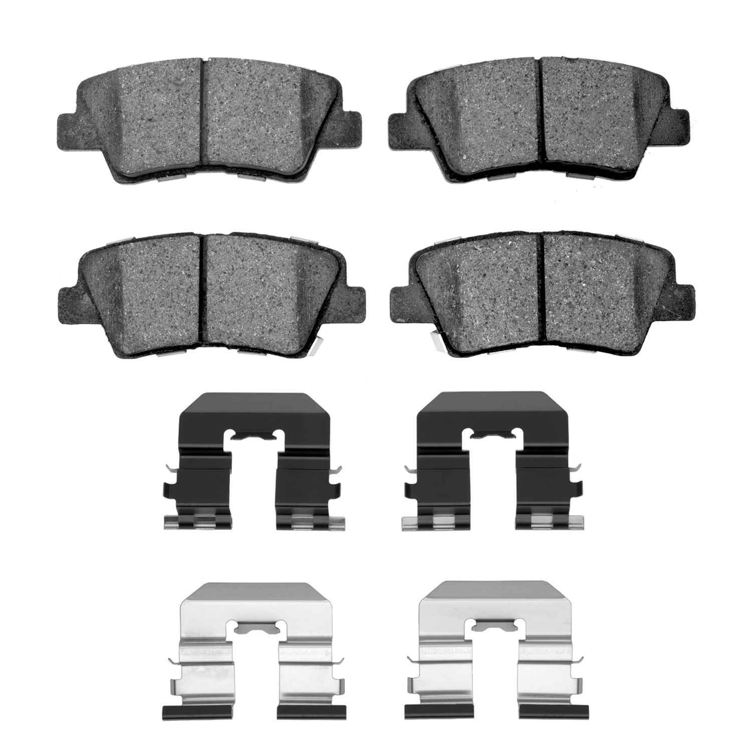 R1 Concepts 07-13 Hyundai Azera Rear Optimum OE Pads & Hardware Kit